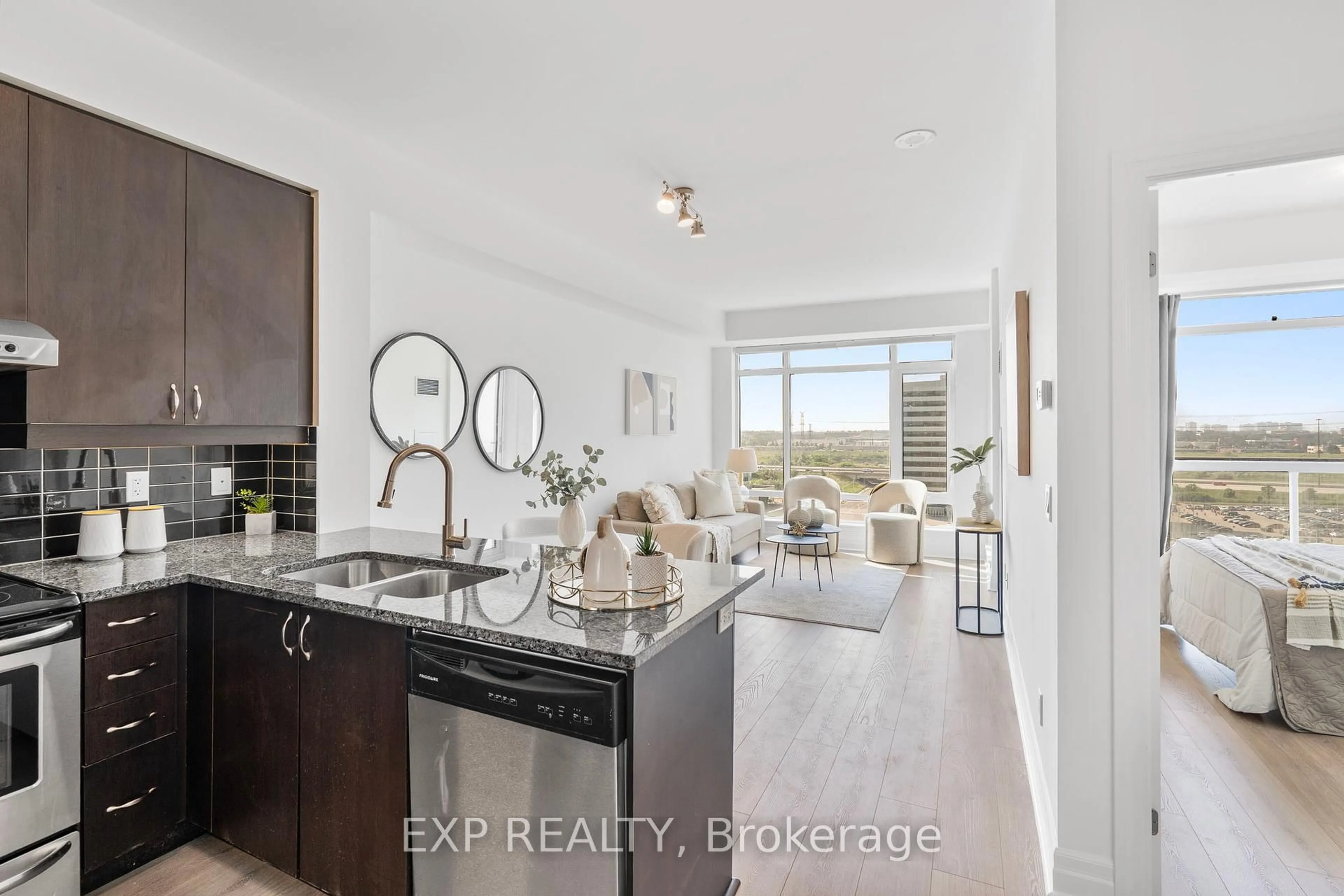 Open concept kitchen, unknown for 8110 Birchmount Rd #1103, Markham Ontario L6G 0E3