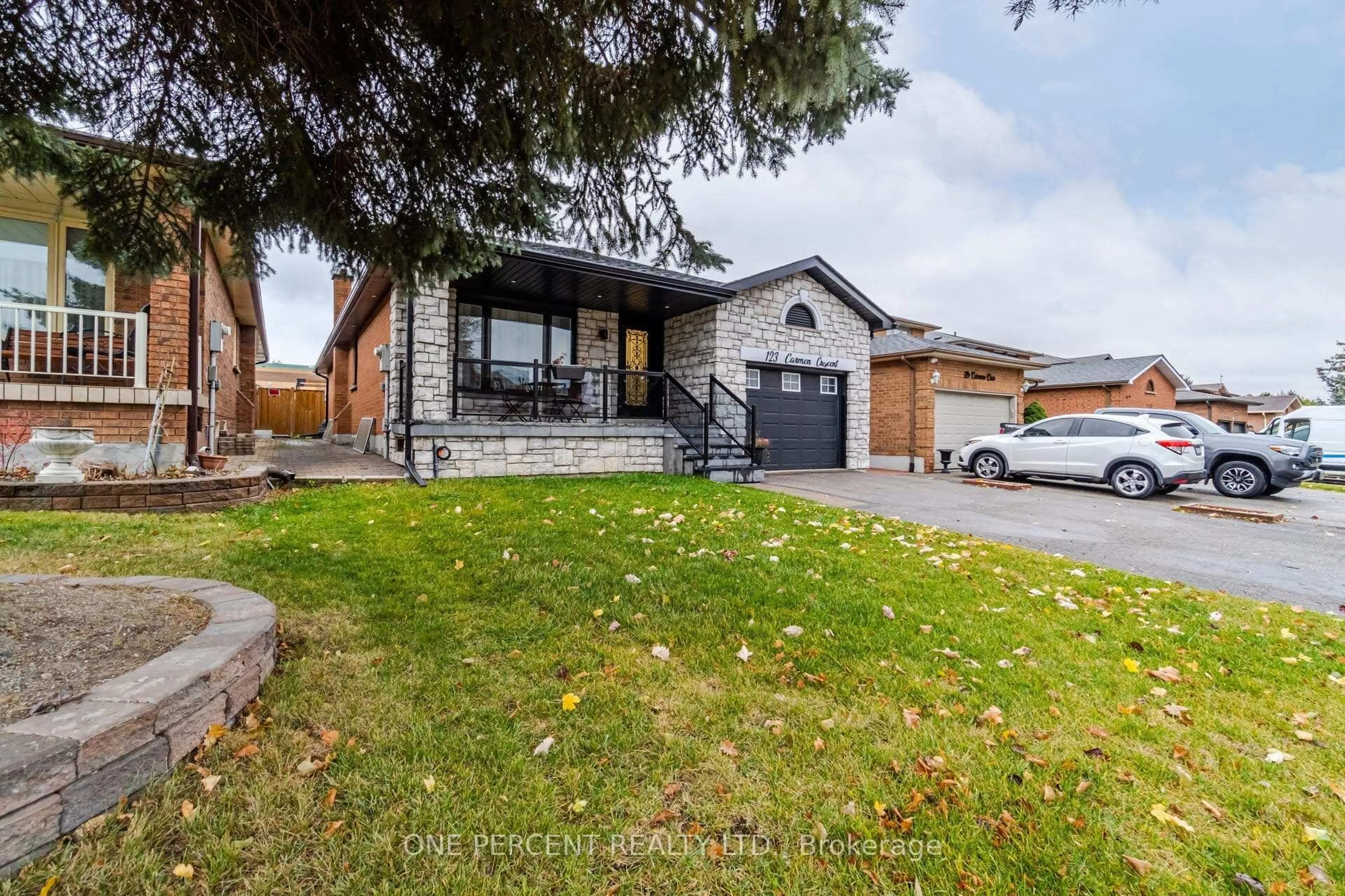 Home with brick exterior material, street for 123 Carmen Cres, Vaughan Ontario L4L 5P7