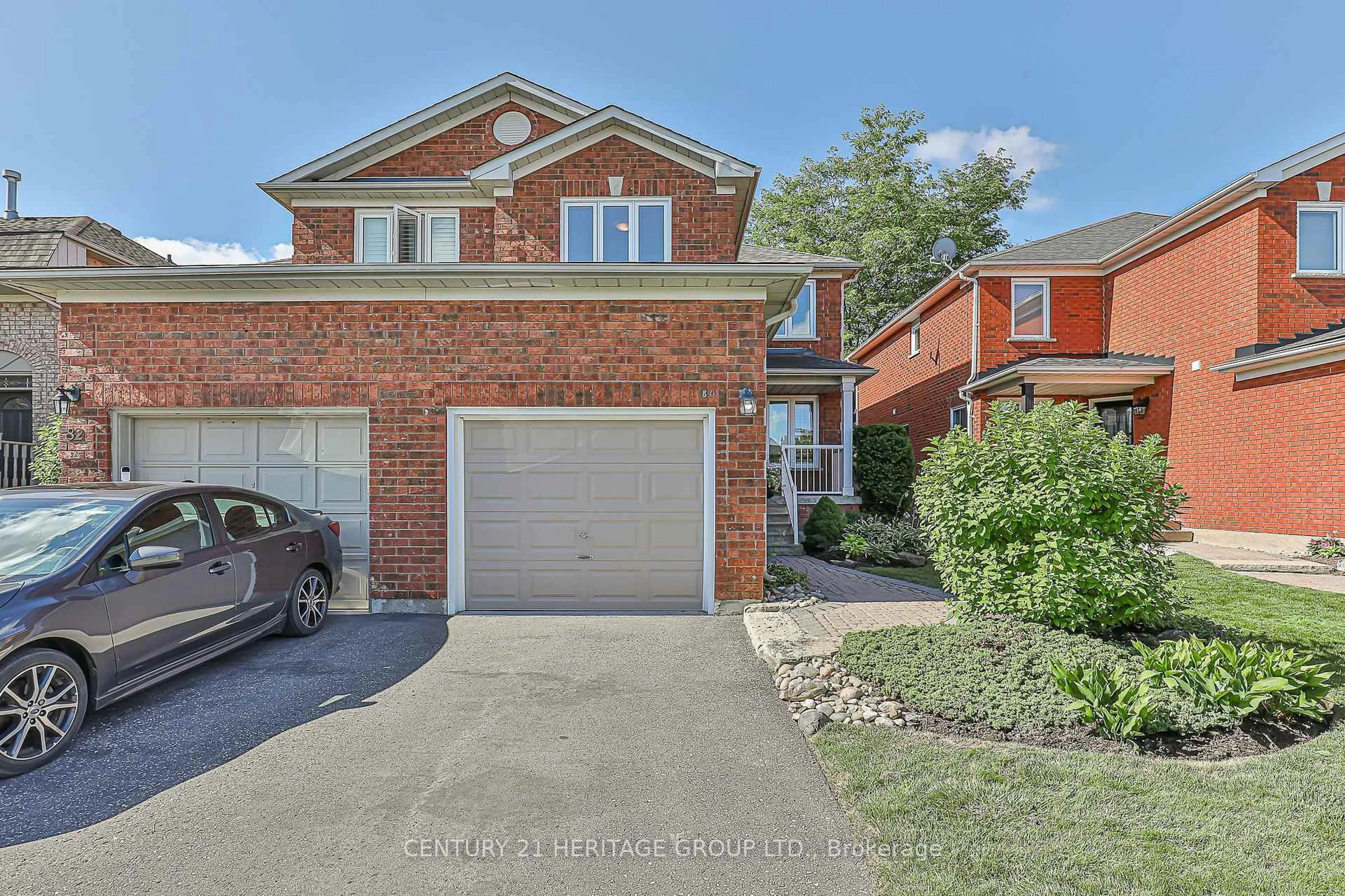 Home with brick exterior material, street for 80 Primeau Dr, Aurora Ontario L4G 6Z2