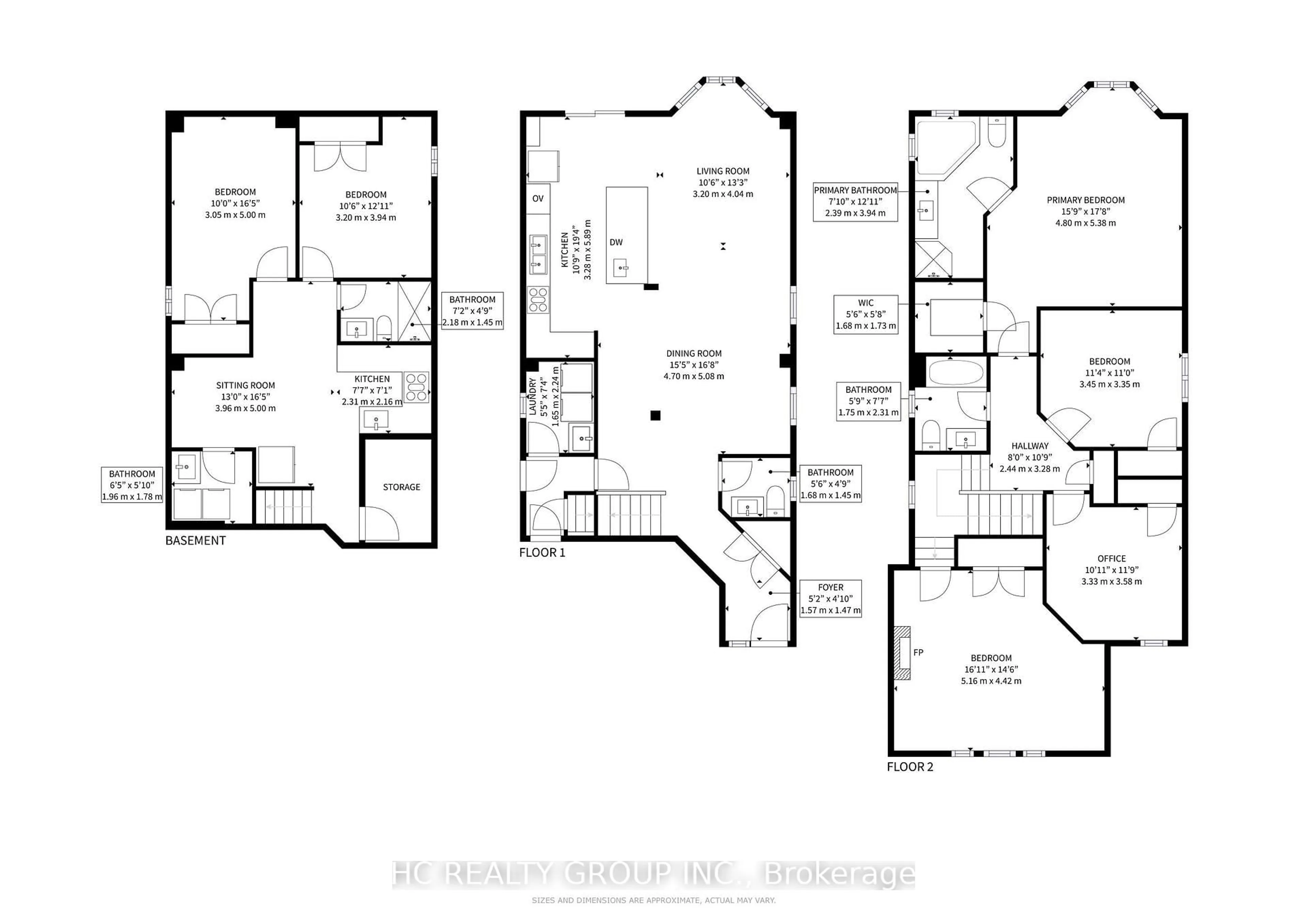 Floor plan for 67 Melbourne Dr, Richmond Hill Ontario L4S 2V2