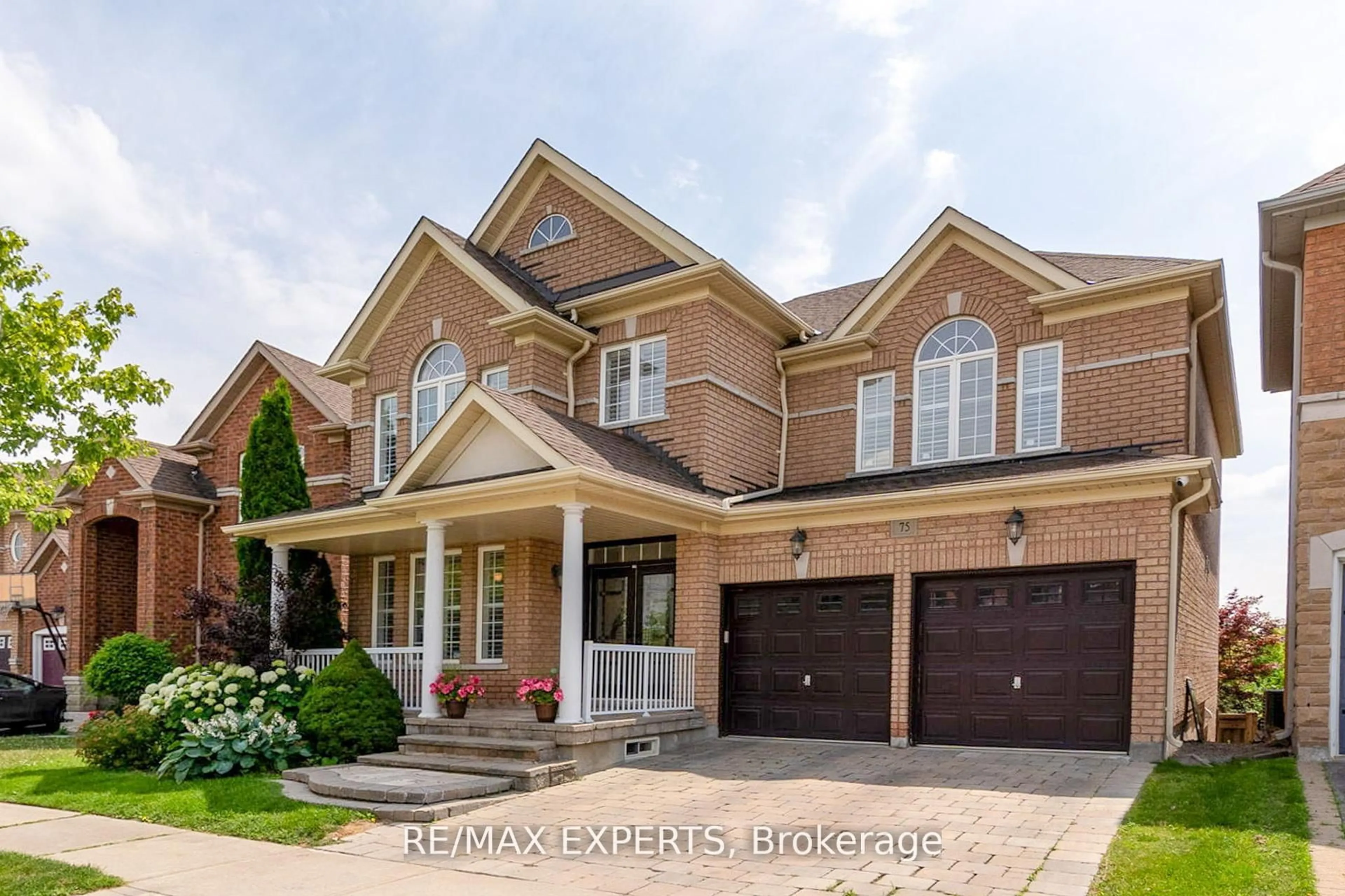 Home with brick exterior material, street for 75 Townwood Dr, Richmond Hill Ontario L4E 4T2