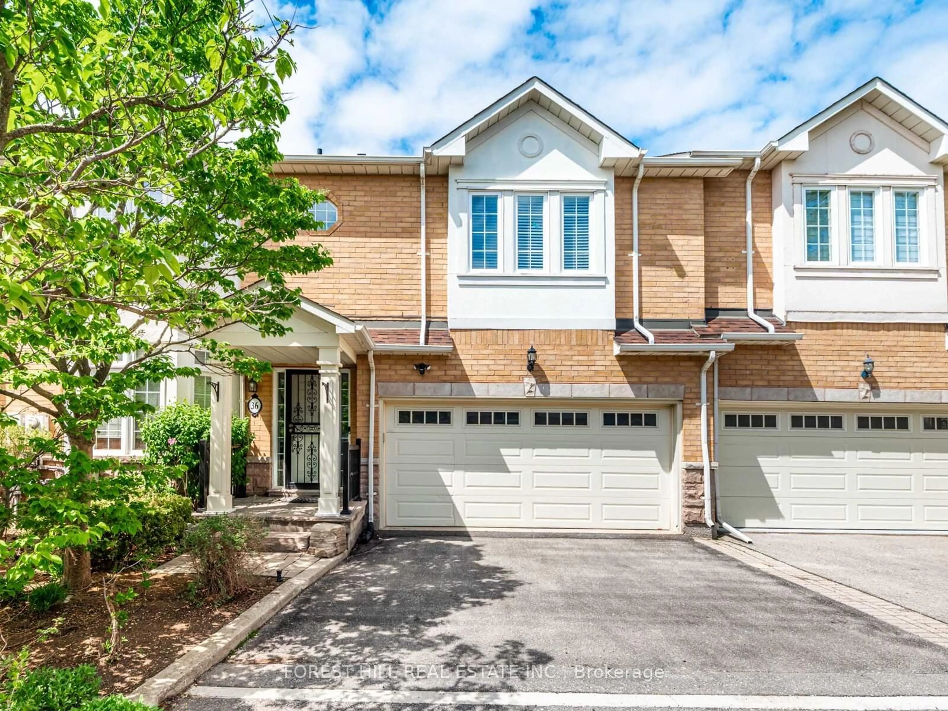 Home with brick exterior material, street for 603 Clark Ave #36, Vaughan Ontario L4J 8R2