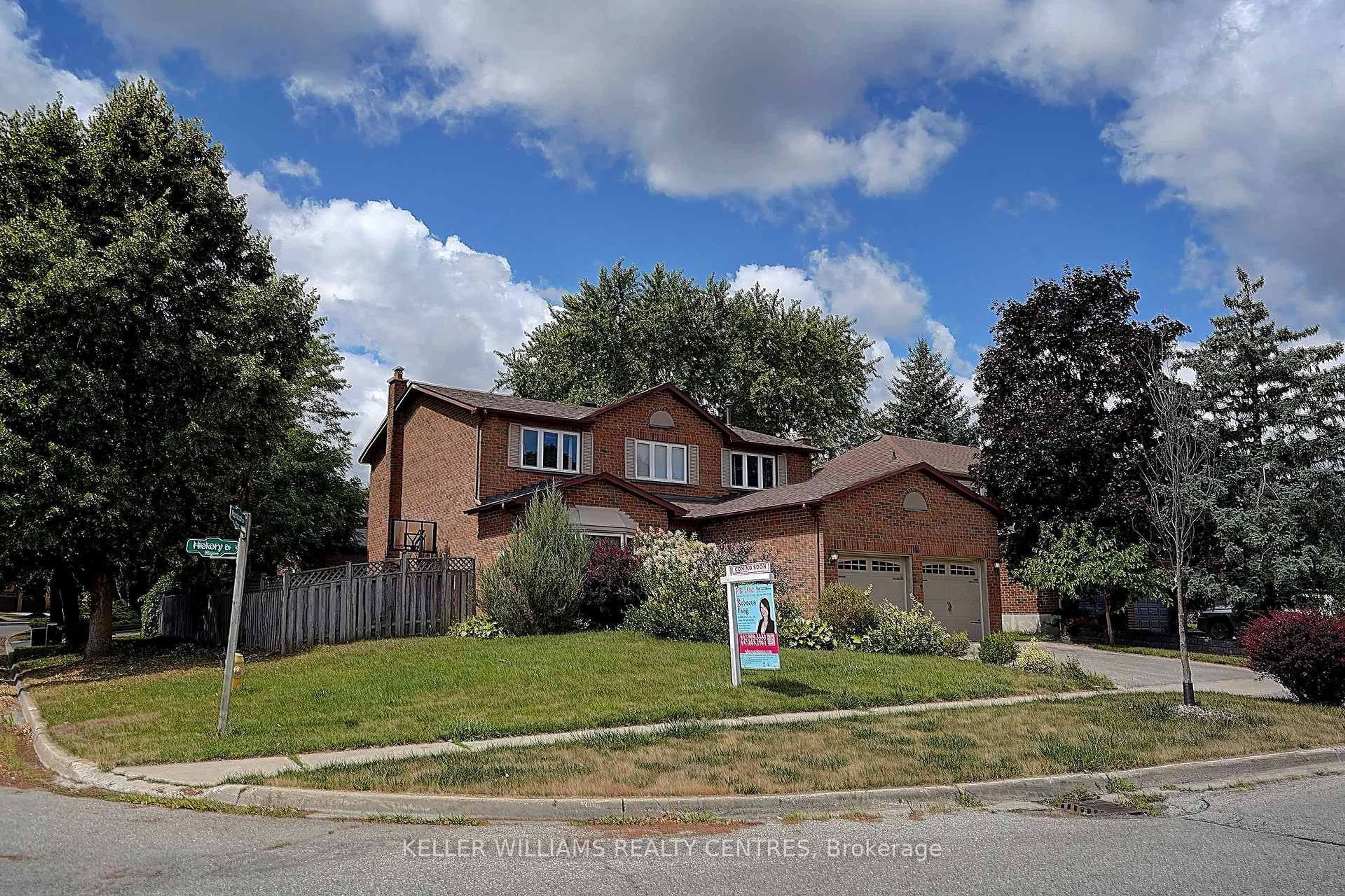 Home with brick exterior material, street for 9 Hickory Dr, Markham Ontario L3P 6S7