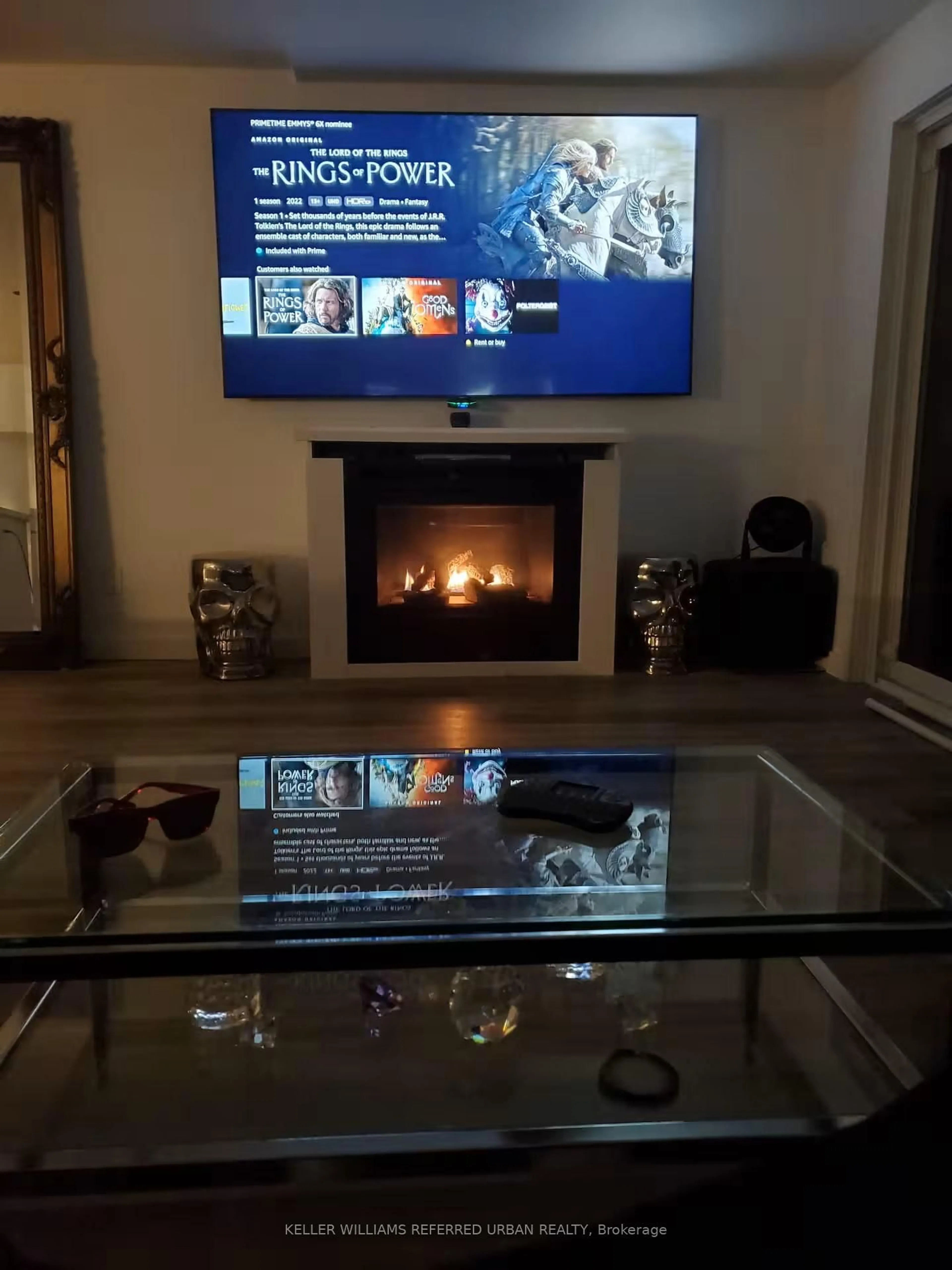 Home theater for 18 Harbour Park Cres, Brock Ontario L0K 1A0