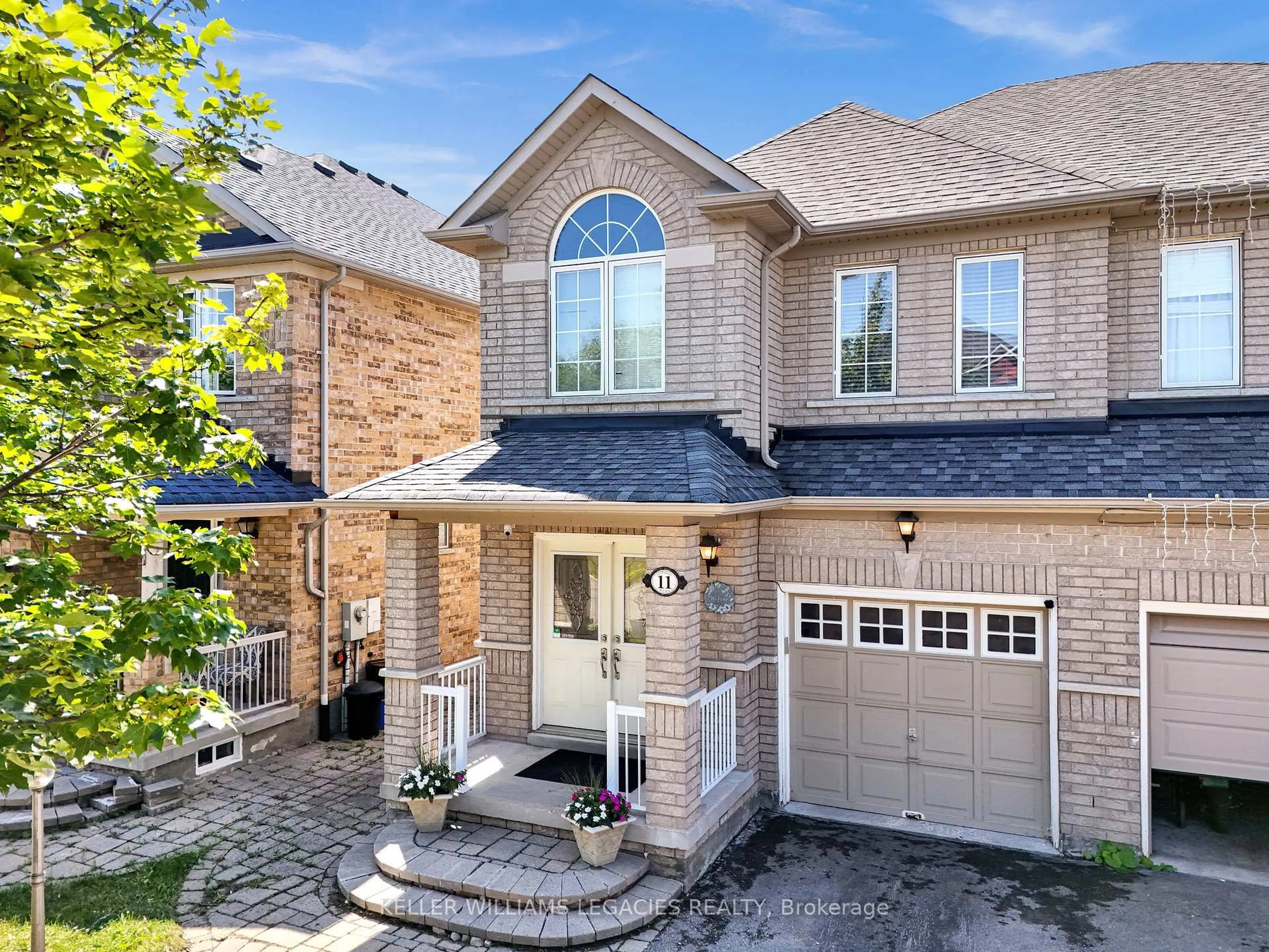 Home with brick exterior material, street for 11 Neuchatel Ave, Vaughan Ontario L4H 2Y2