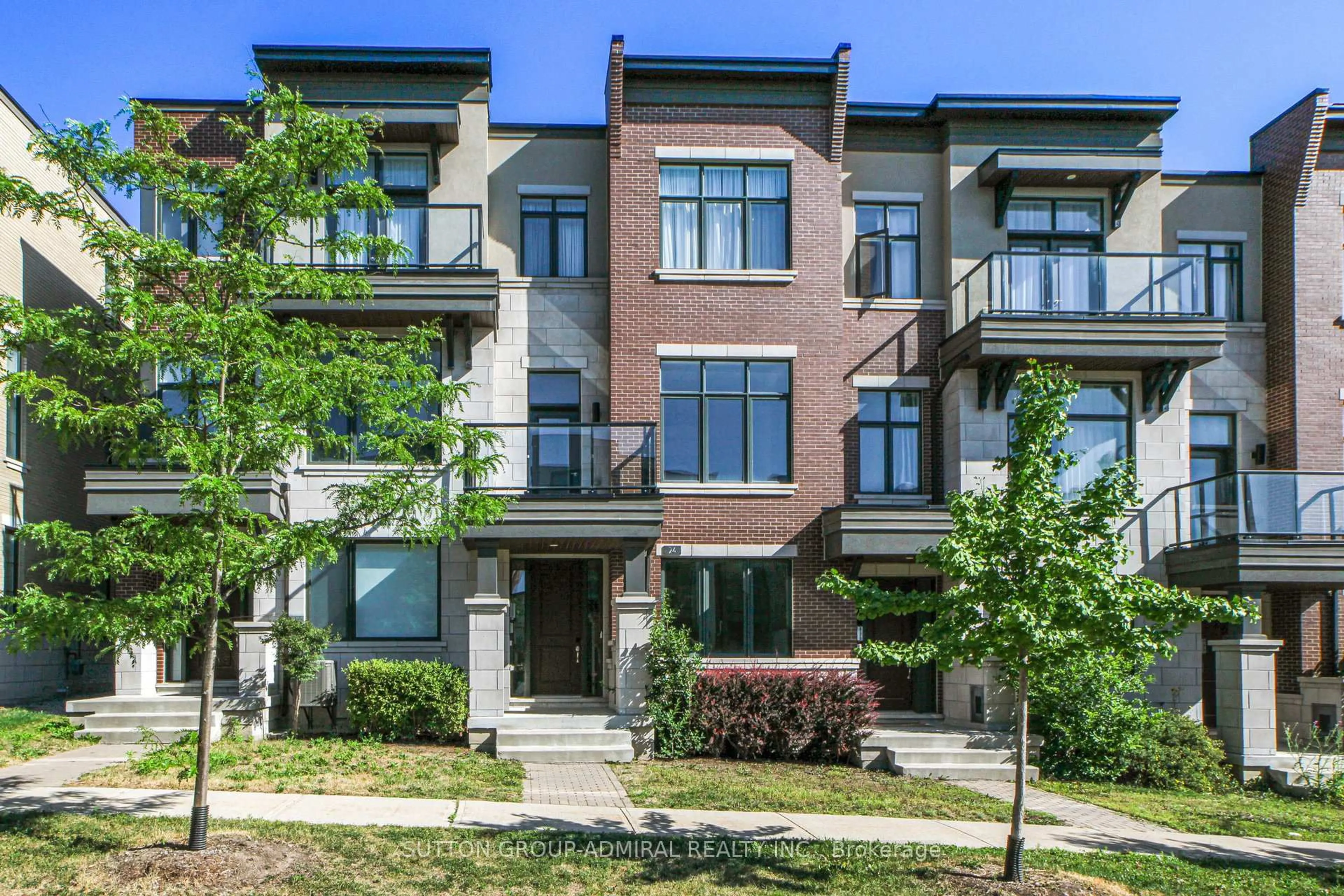 Home with brick exterior material, street for 24 Carrville Woods Circ, Vaughan Ontario L6A 4Z6