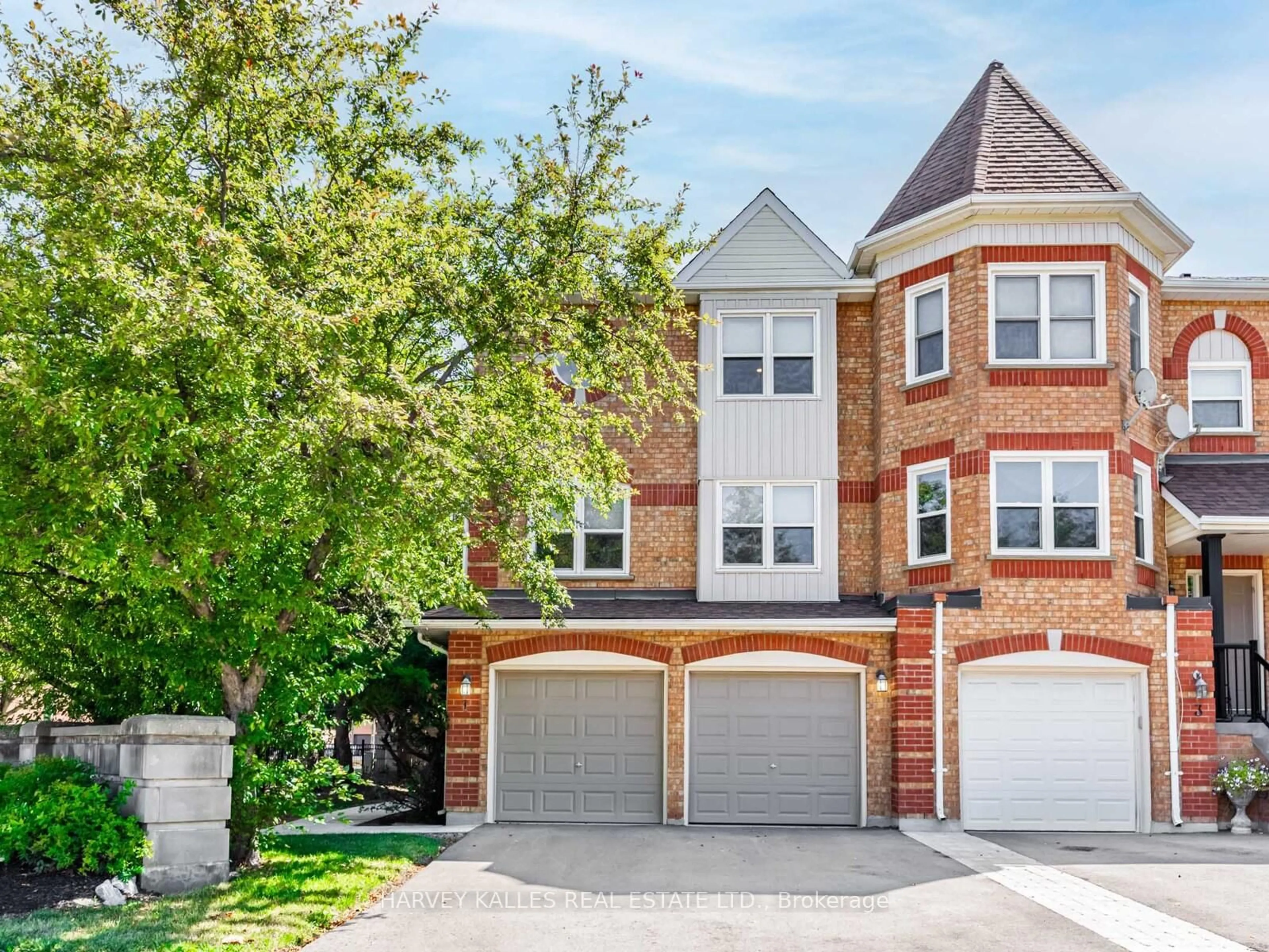 Home with brick exterior material, street for 1 Edenbridge Dr, Vaughan Ontario L4J 8C3