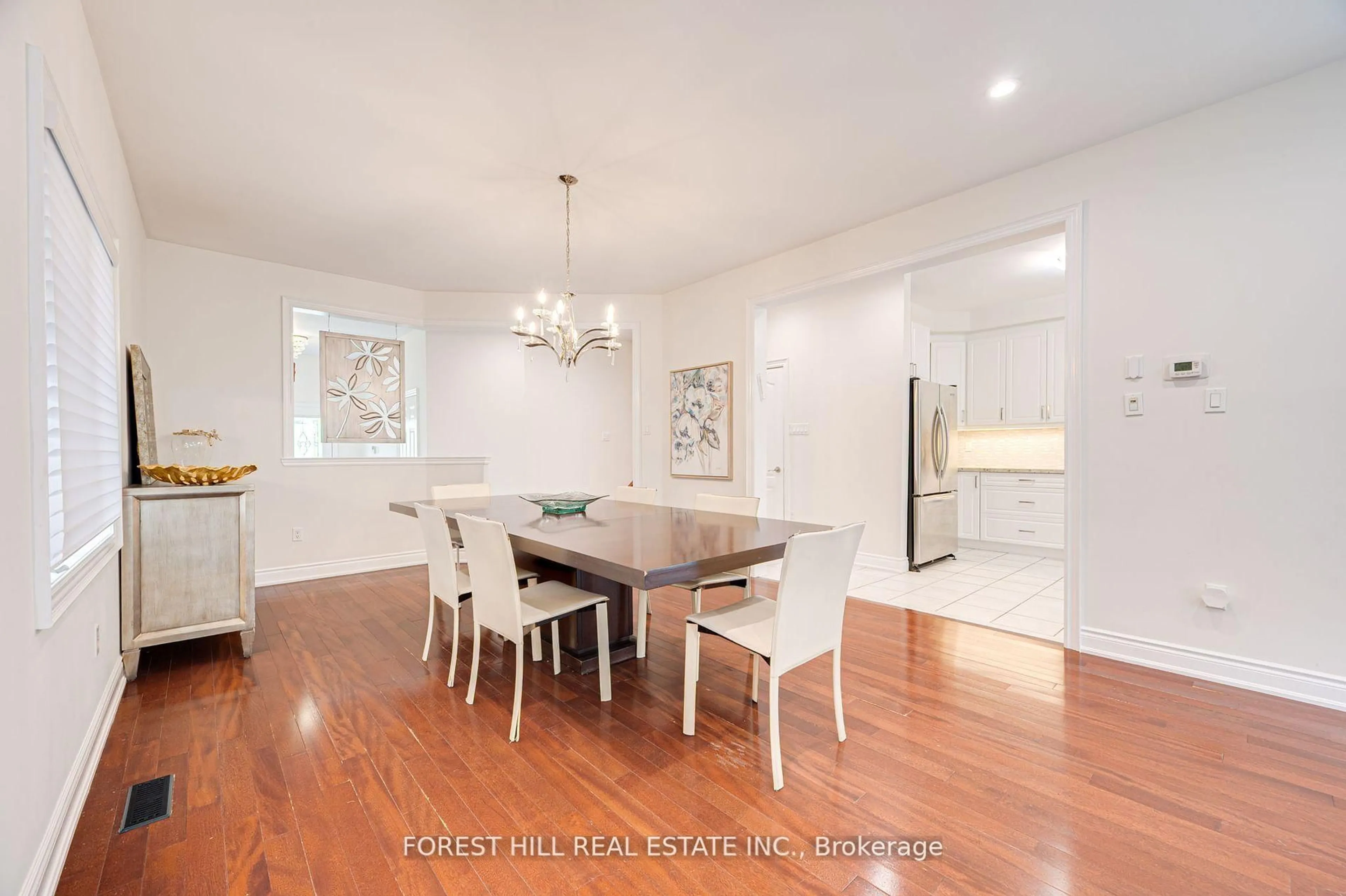 Dining room, wood/laminate floor for 473 Apple Blossom Dr, Vaughan Ontario L4J 9K7