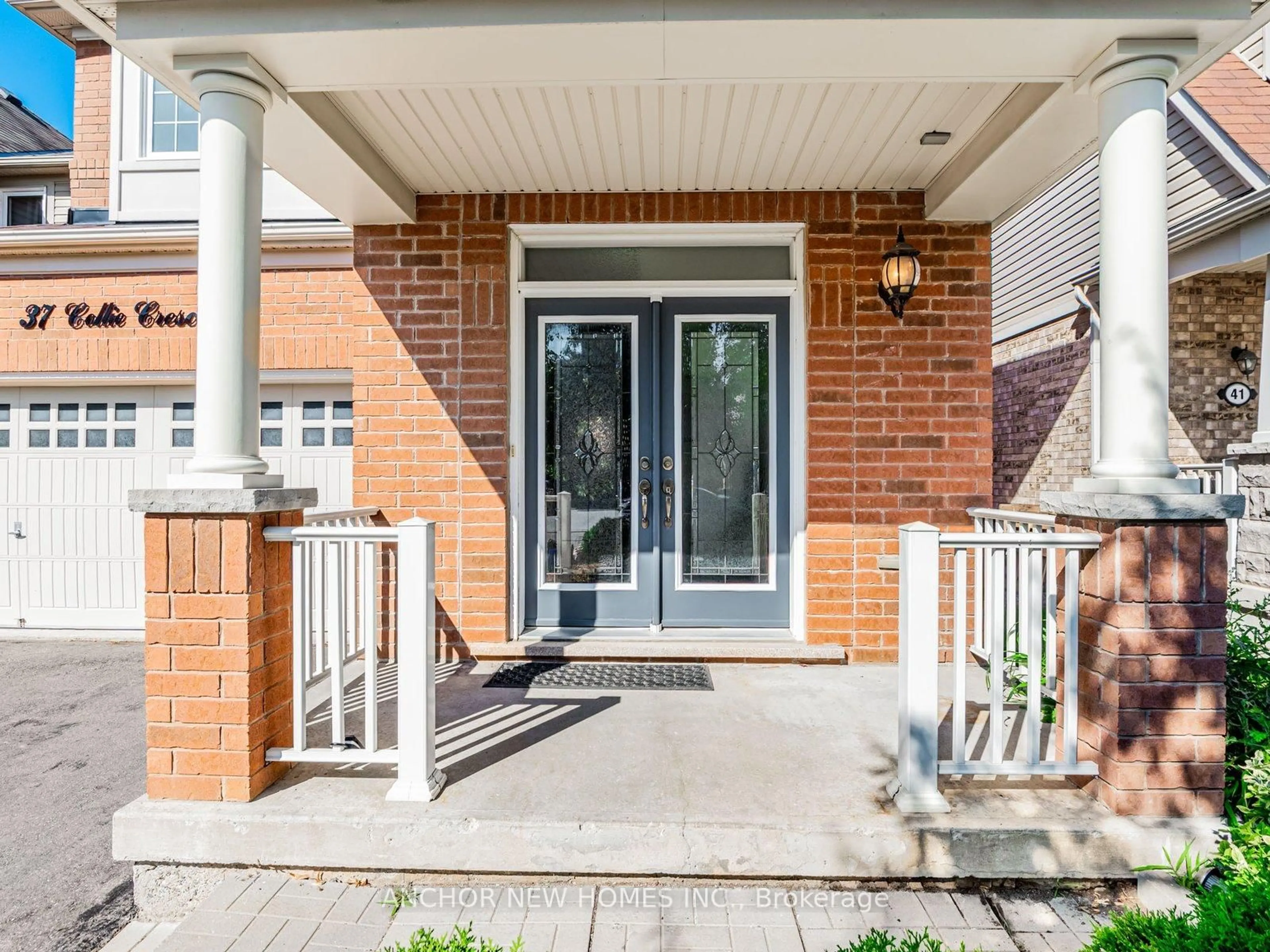 Home with brick exterior material, street for 37 Collie Cres, Whitchurch-Stouffville Ontario L4A 7X5