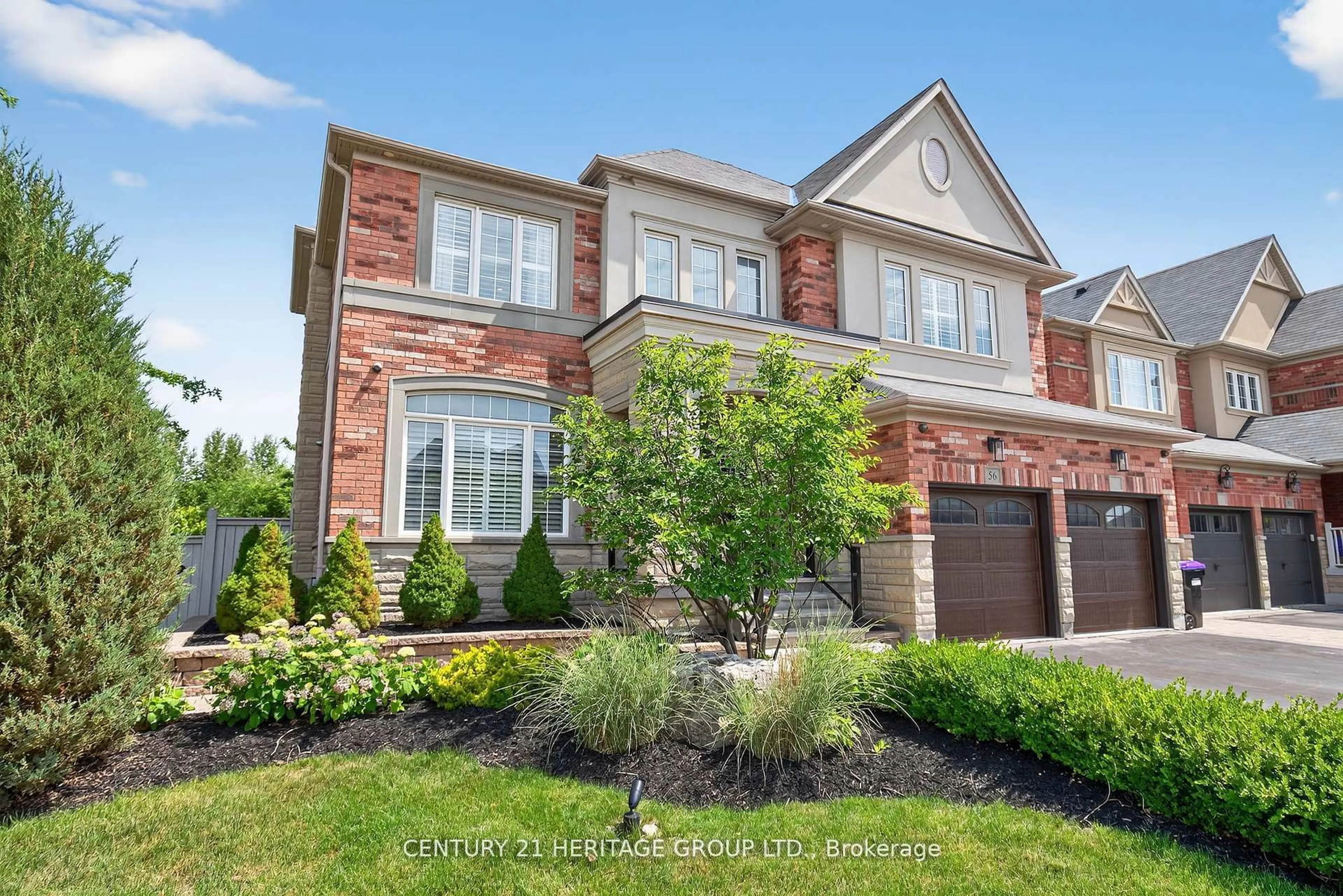 Home with brick exterior material, street for 56 Cousteau Dr, Bradford West Gwillimbury Ontario L3Z 0H8