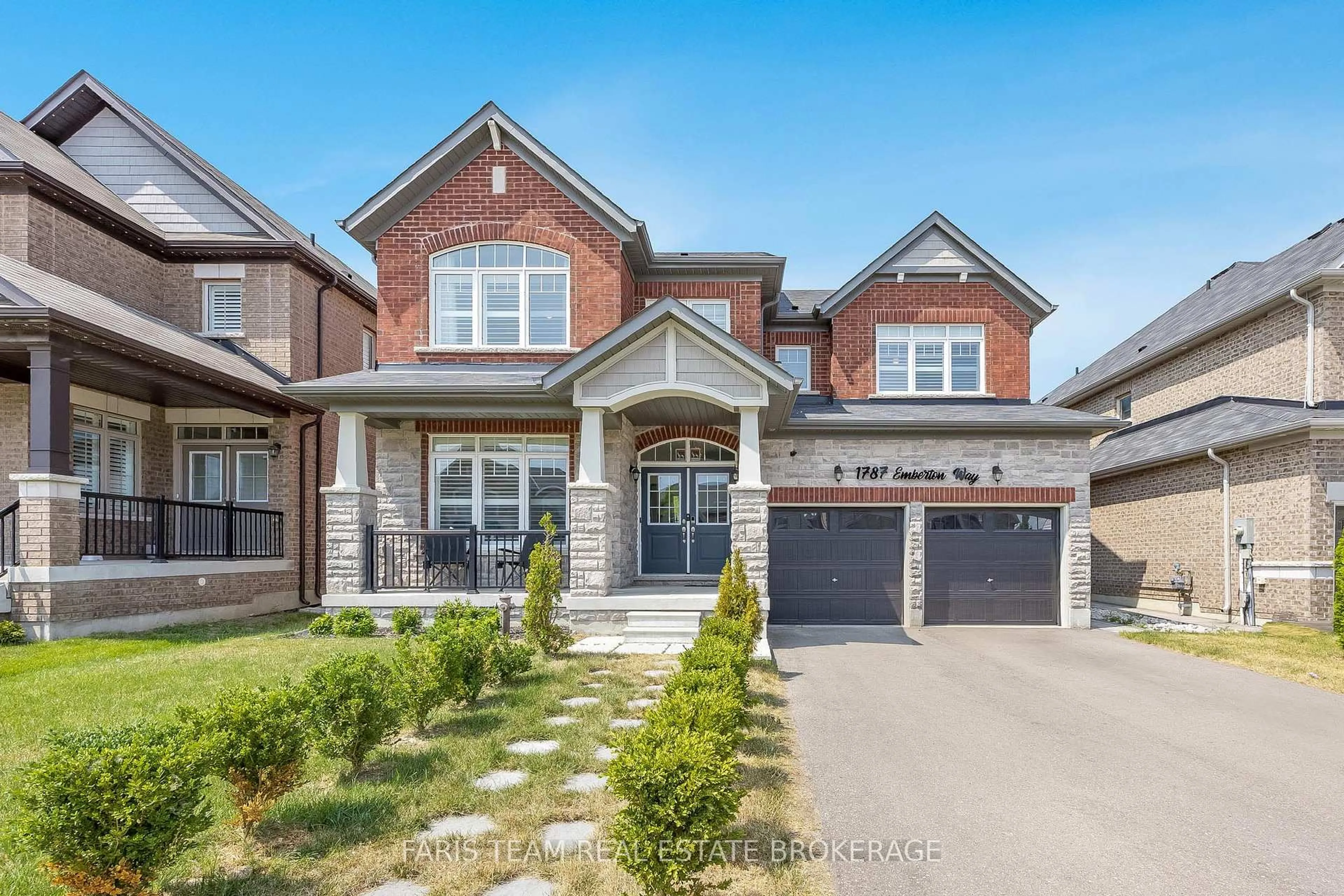 Home with brick exterior material, street for 1787 Emberton Way, Innisfil Ontario L9S 0N4