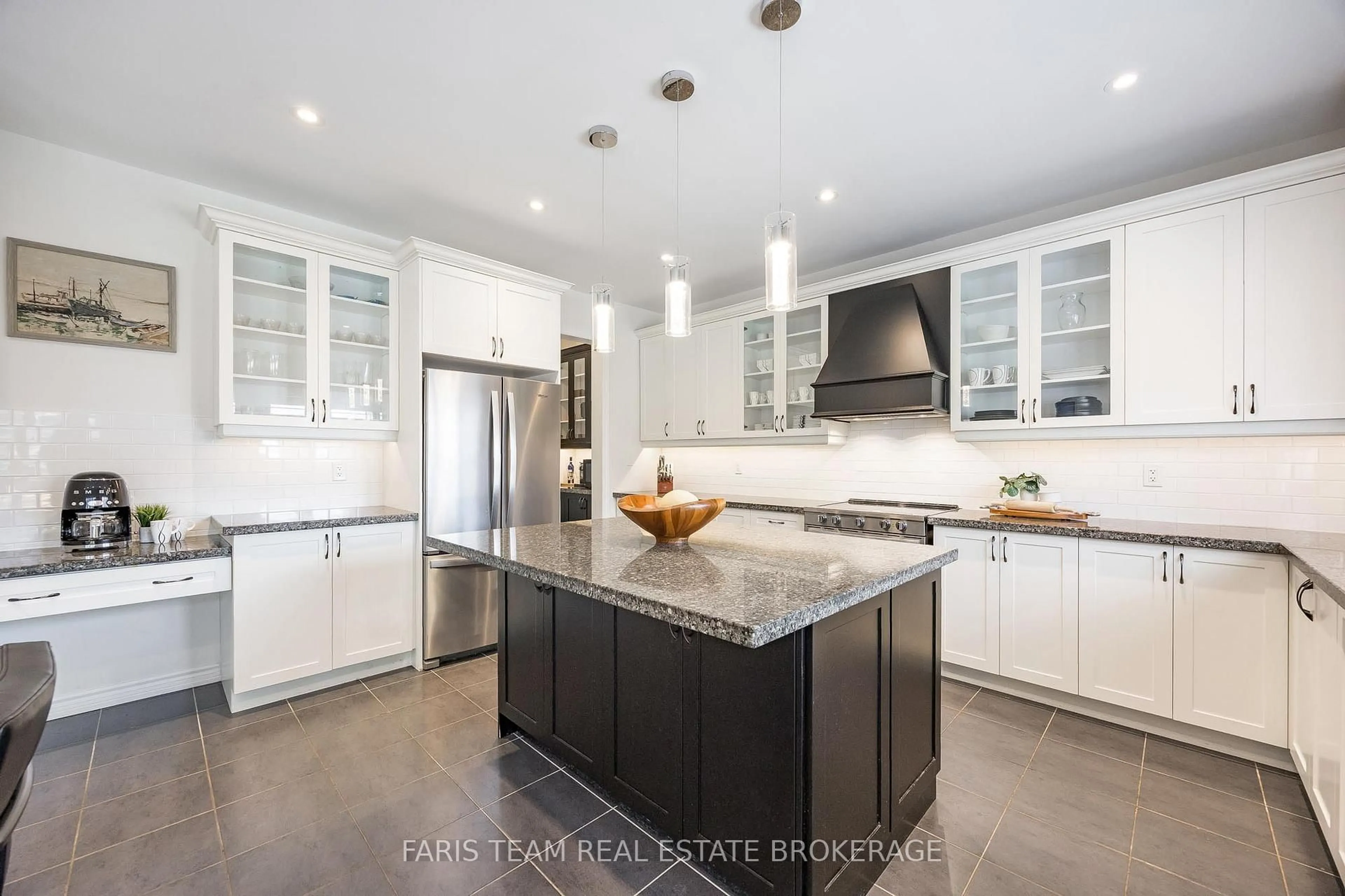 Contemporary kitchen, ceramic/tile floor for 1787 Emberton Way, Innisfil Ontario L9S 0N4