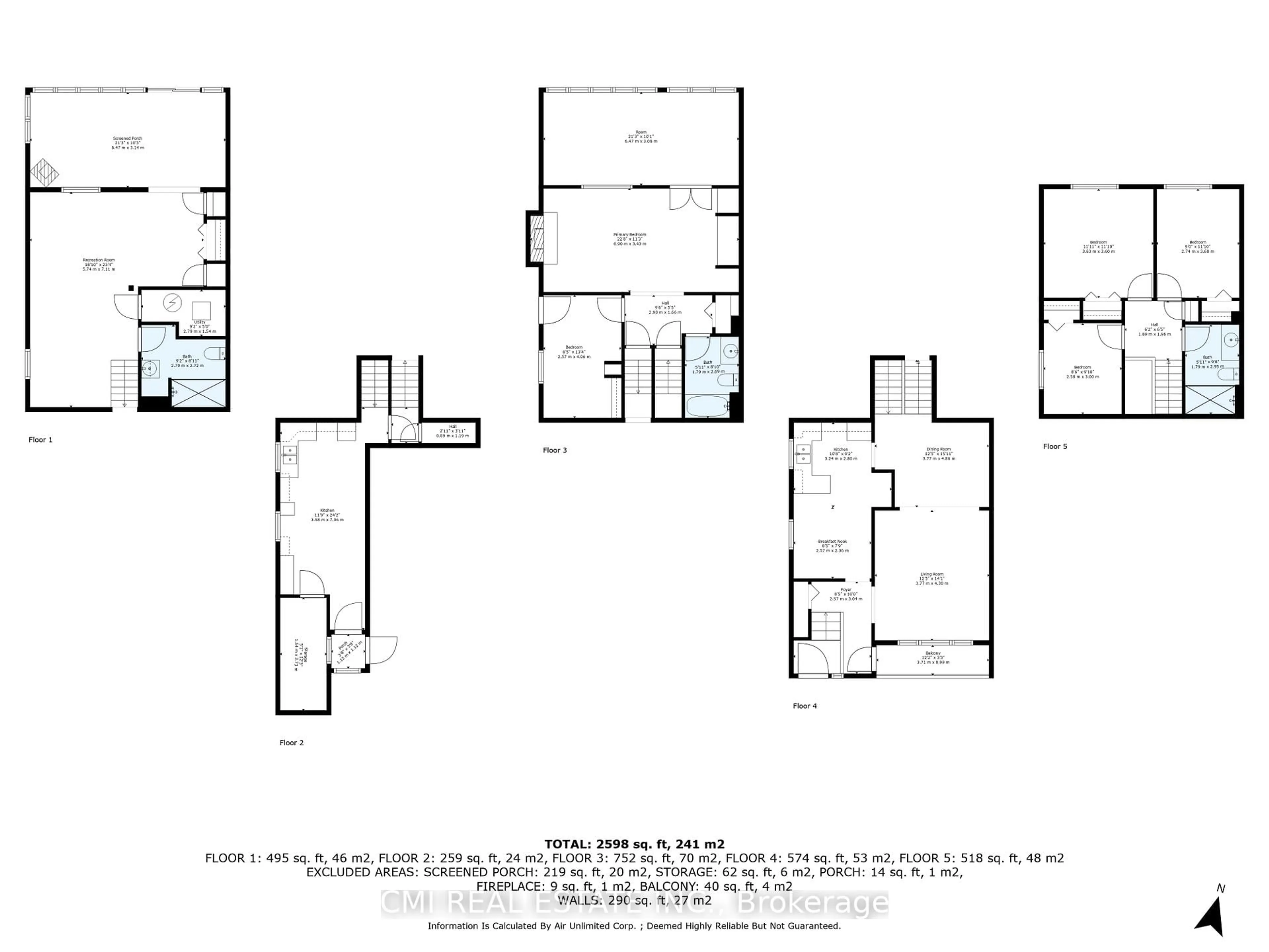 Floor plan for 119 Albany Dr, Vaughan Ontario L4L 2X6