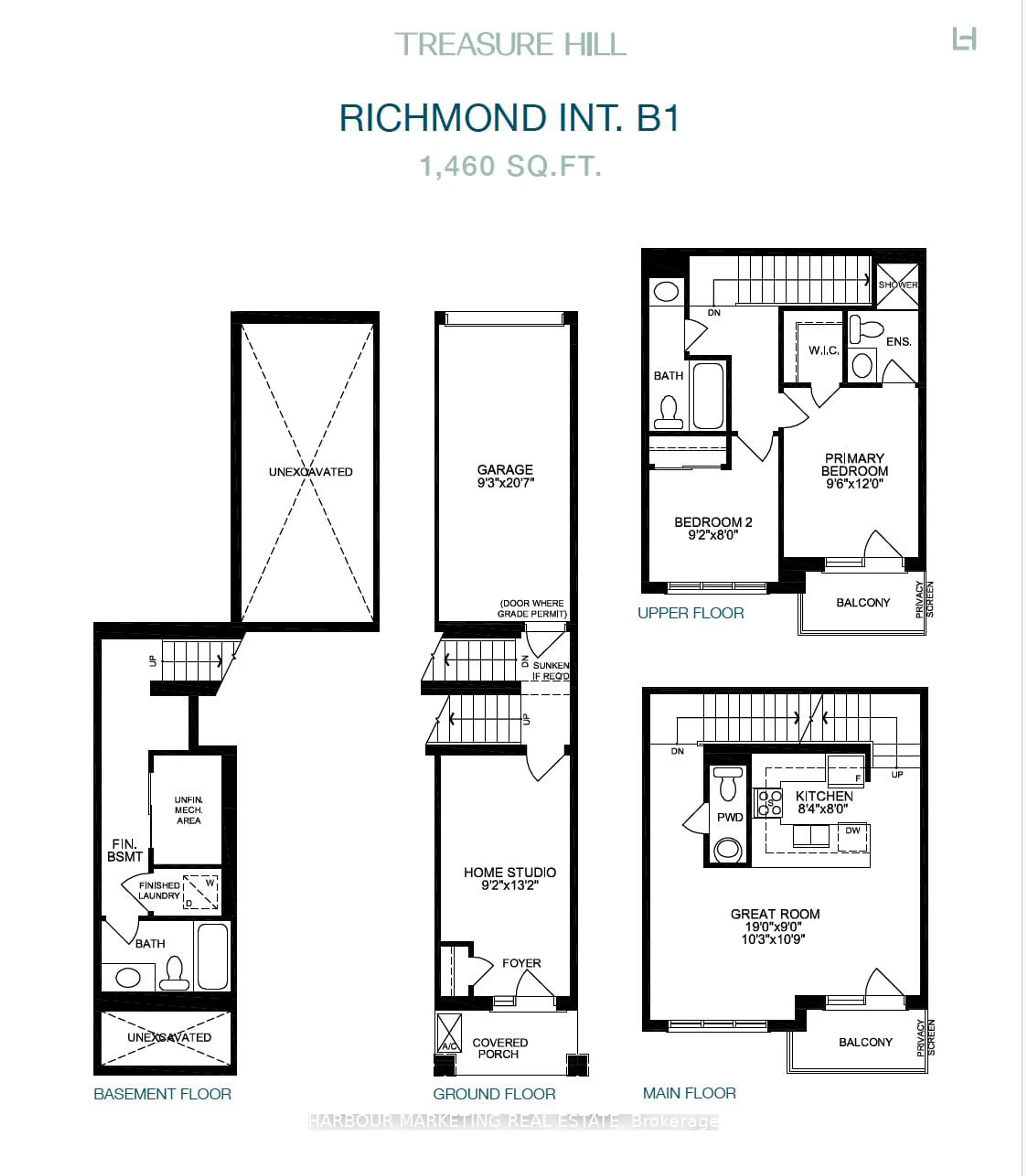 Floor plan for 210 Matawin Lane, Richmond Hill Ontario L4S 1P4
