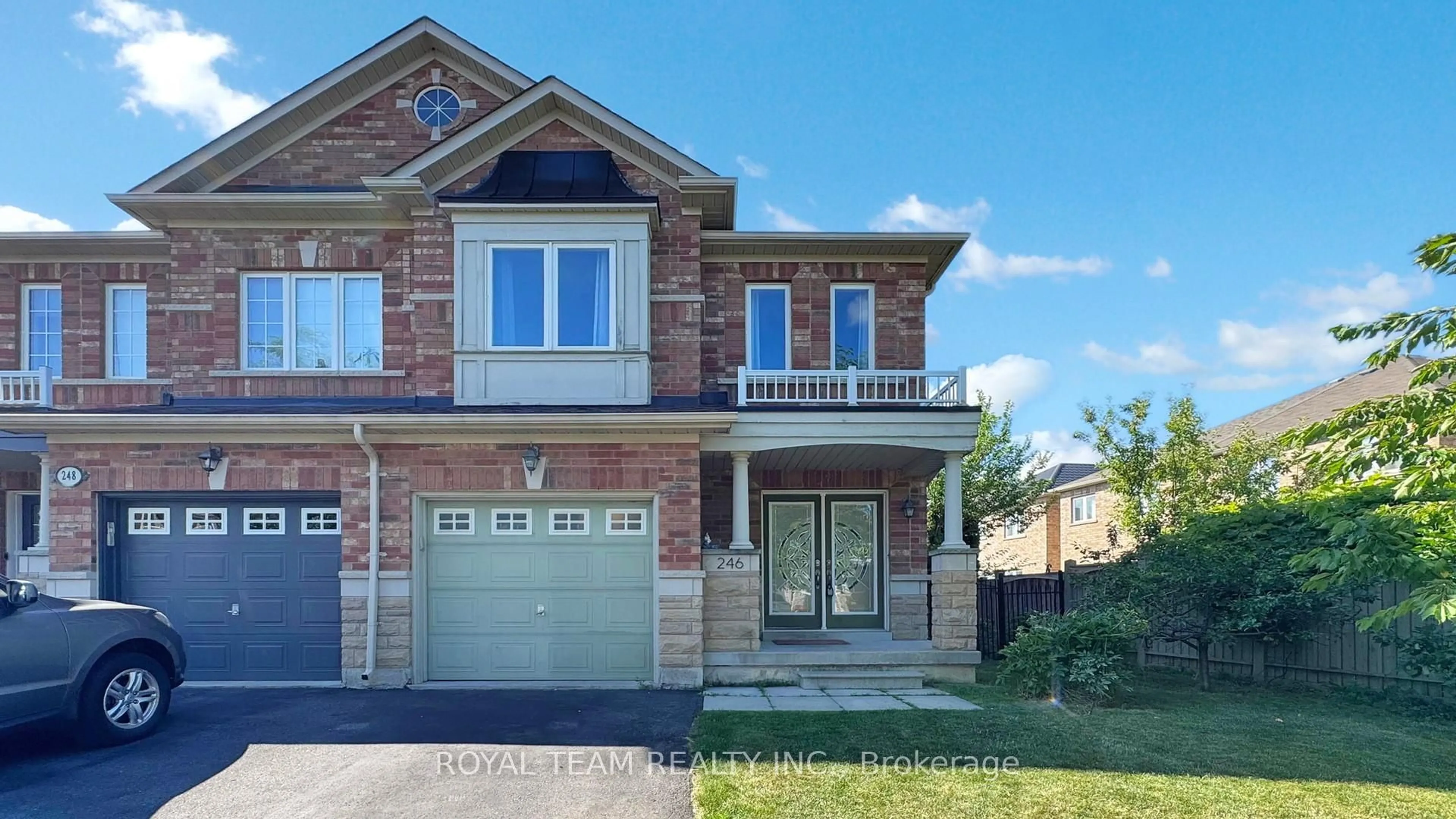 Home with brick exterior material, street for 246 Lauderdale Dr, Vaughan Ontario L6A 0N4