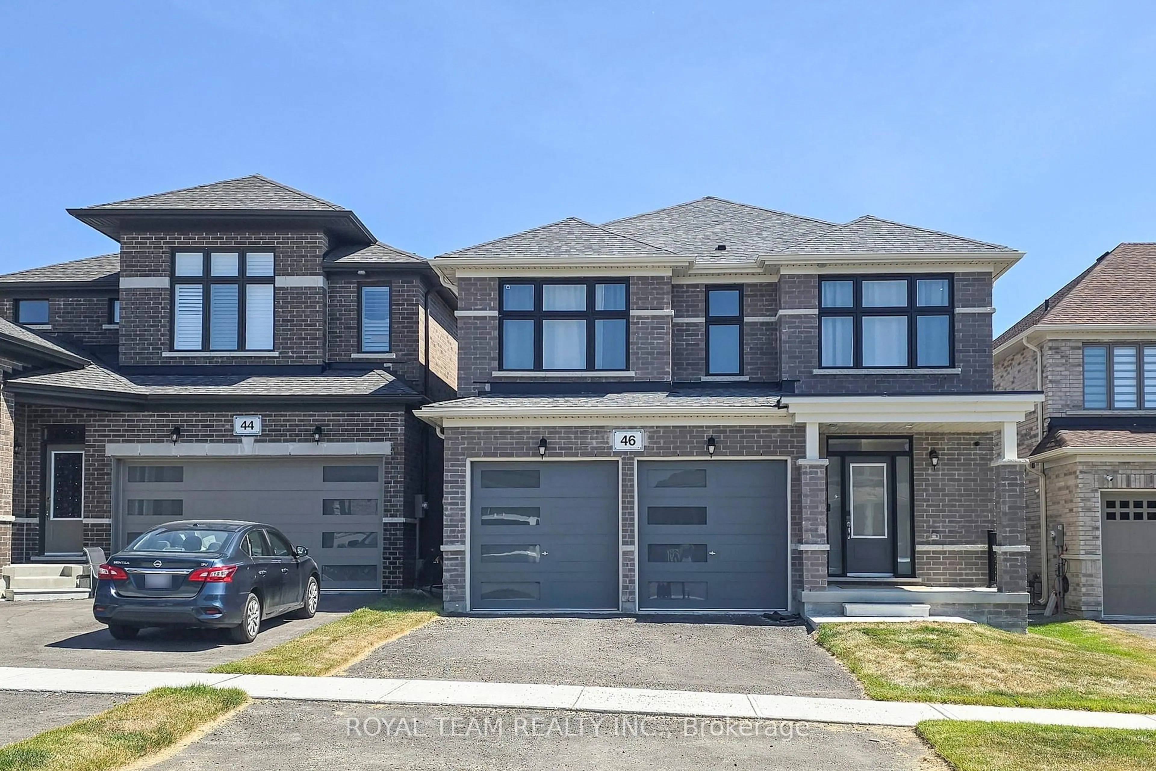 Home with brick exterior material, street for 46 Ainslie Hill Cres, Georgina Ontario L0E 1R0