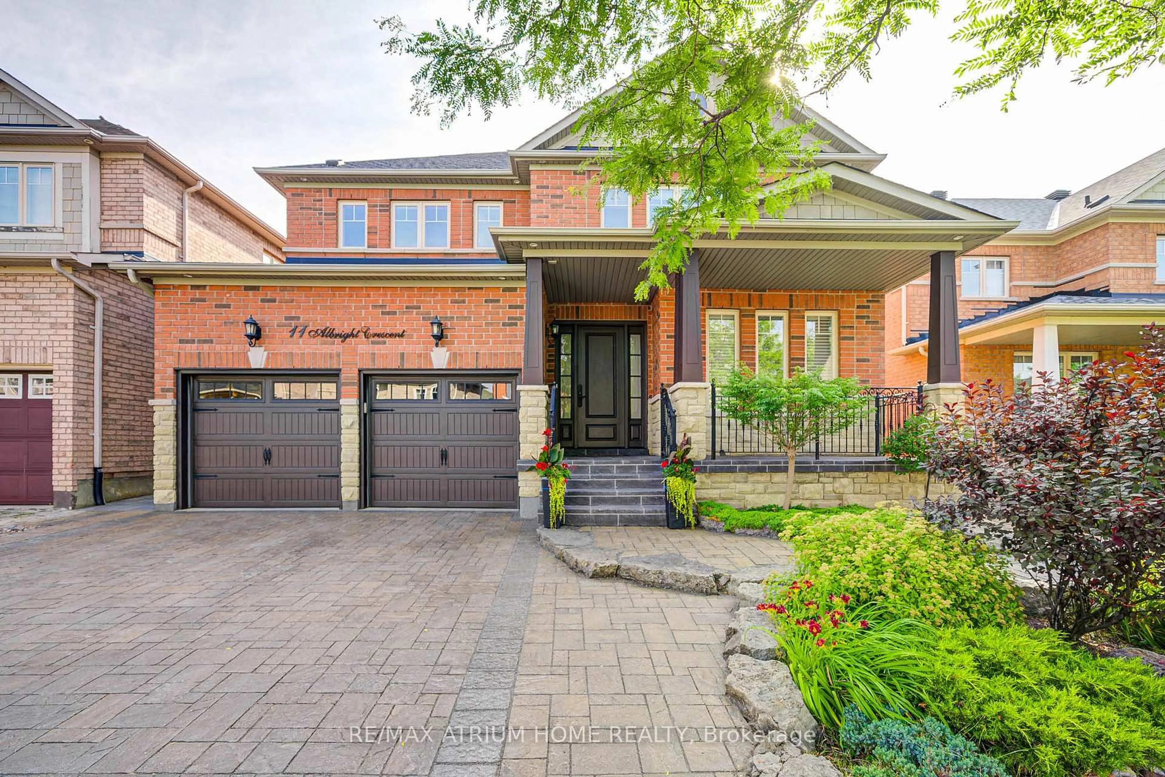 Home with brick exterior material, street for 11 Albright Cres, Richmond Hill Ontario L4E 4Z4