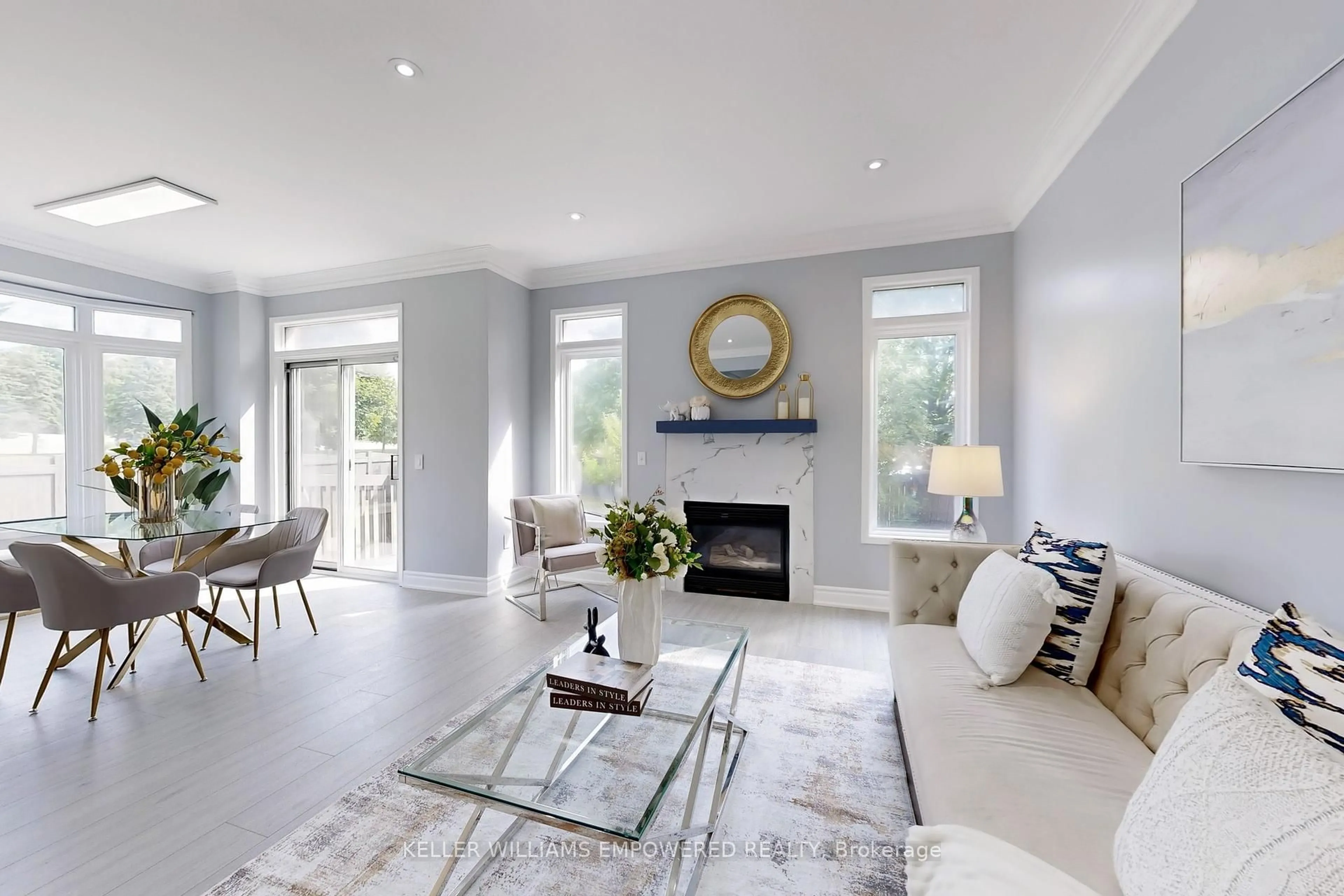 Living room with furniture, unknown for 71 Mansfield Lane, Markham Ontario L3P 7S7