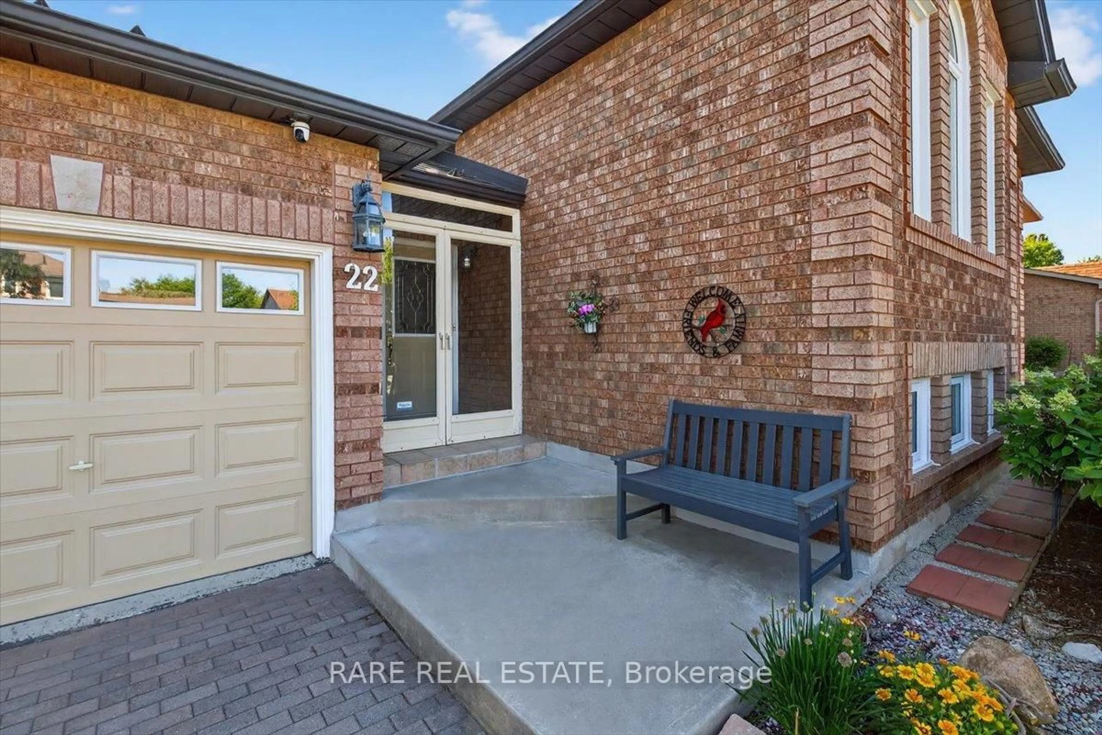 Home with brick exterior material, unknown for 22 Julie St, Essa Ontario L0M 1B3