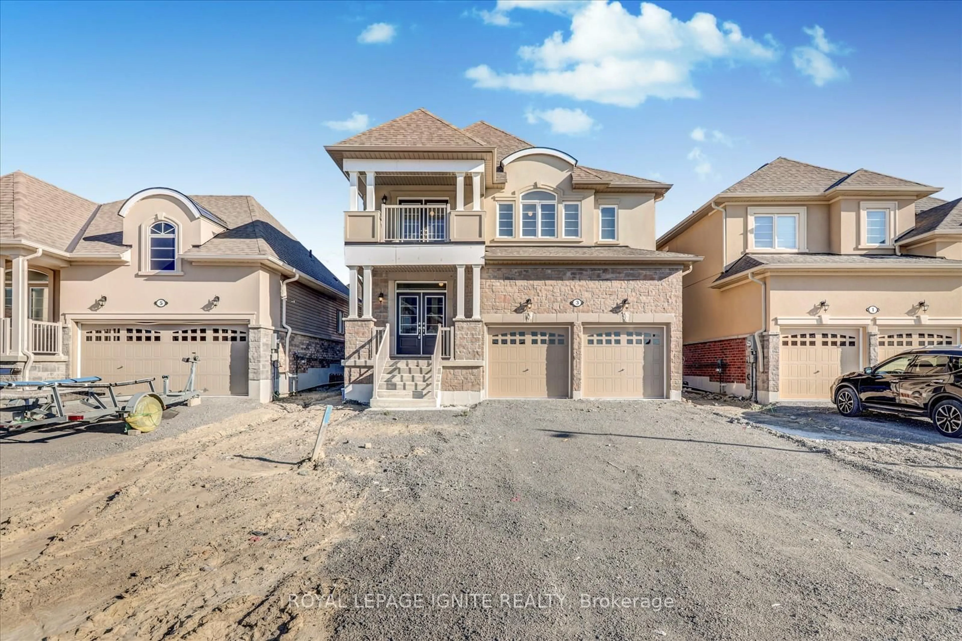 Home with brick exterior material, street for 3 Grieve St, Georgina Ontario L0E 1R0
