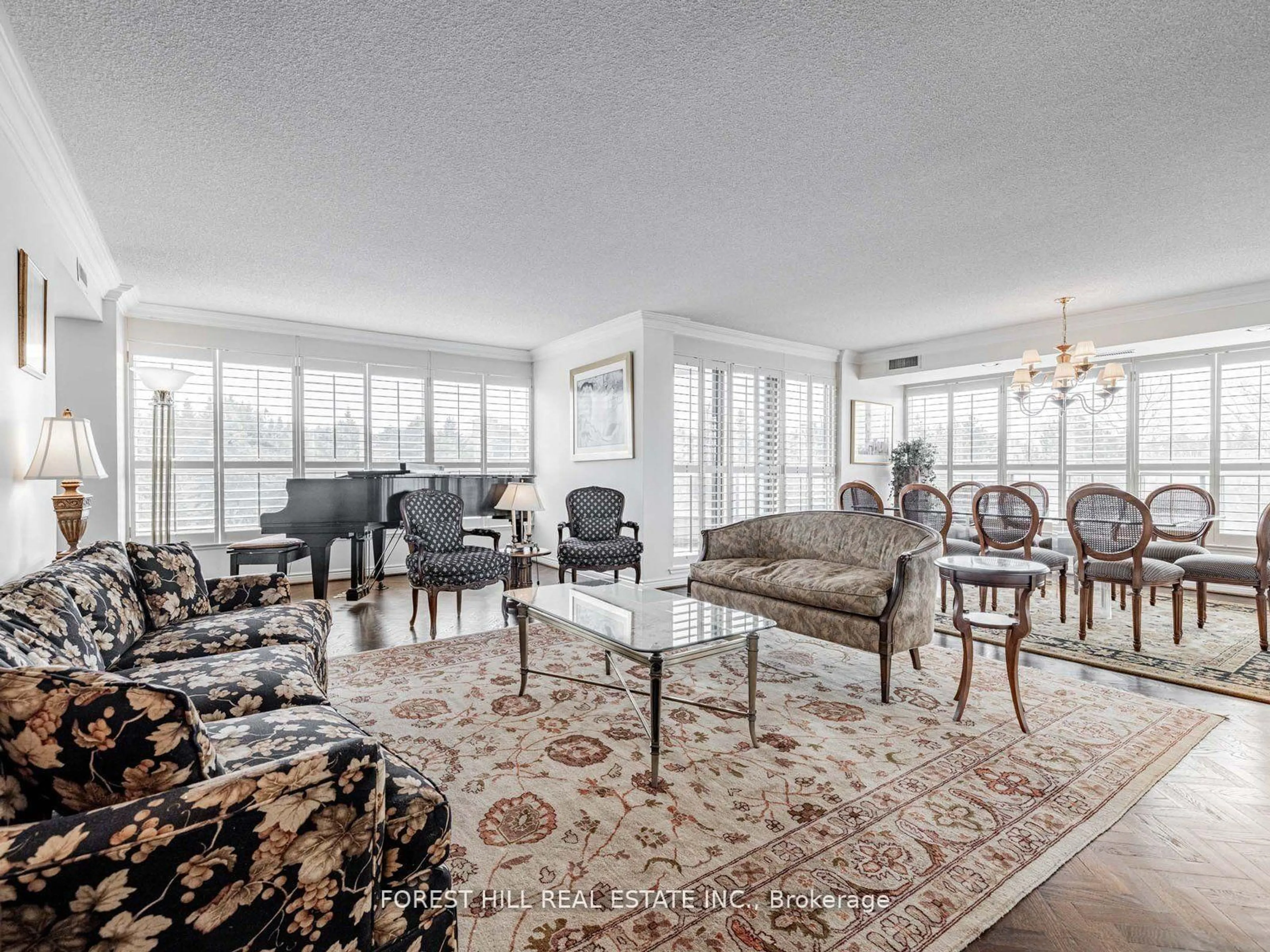 Living room with furniture, unknown for 1 Clark Ave #510, Vaughan Ontario L4J 7Y6