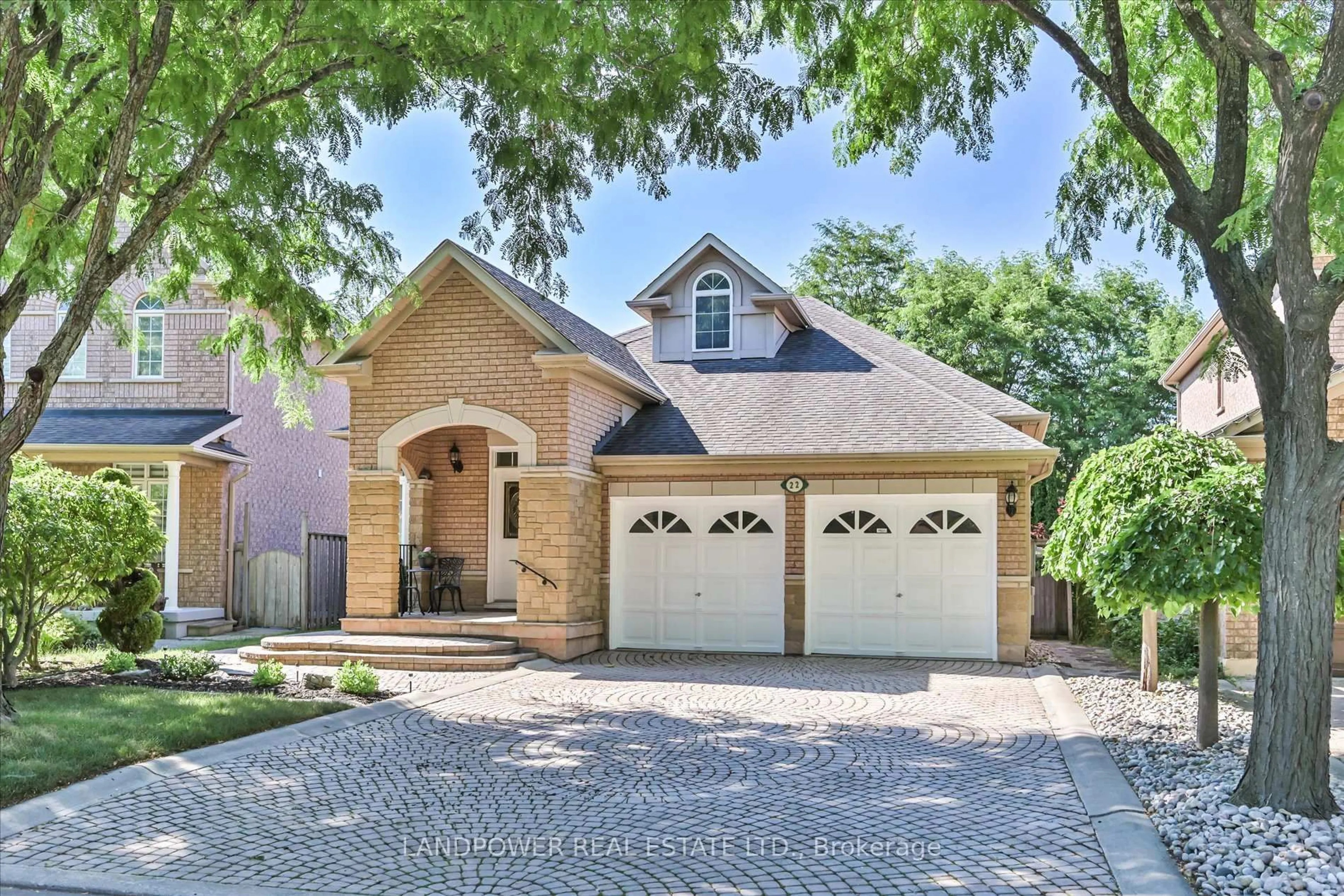 Home with brick exterior material, street for 22 Red Ash Dr, Markham Ontario L3S 4B7