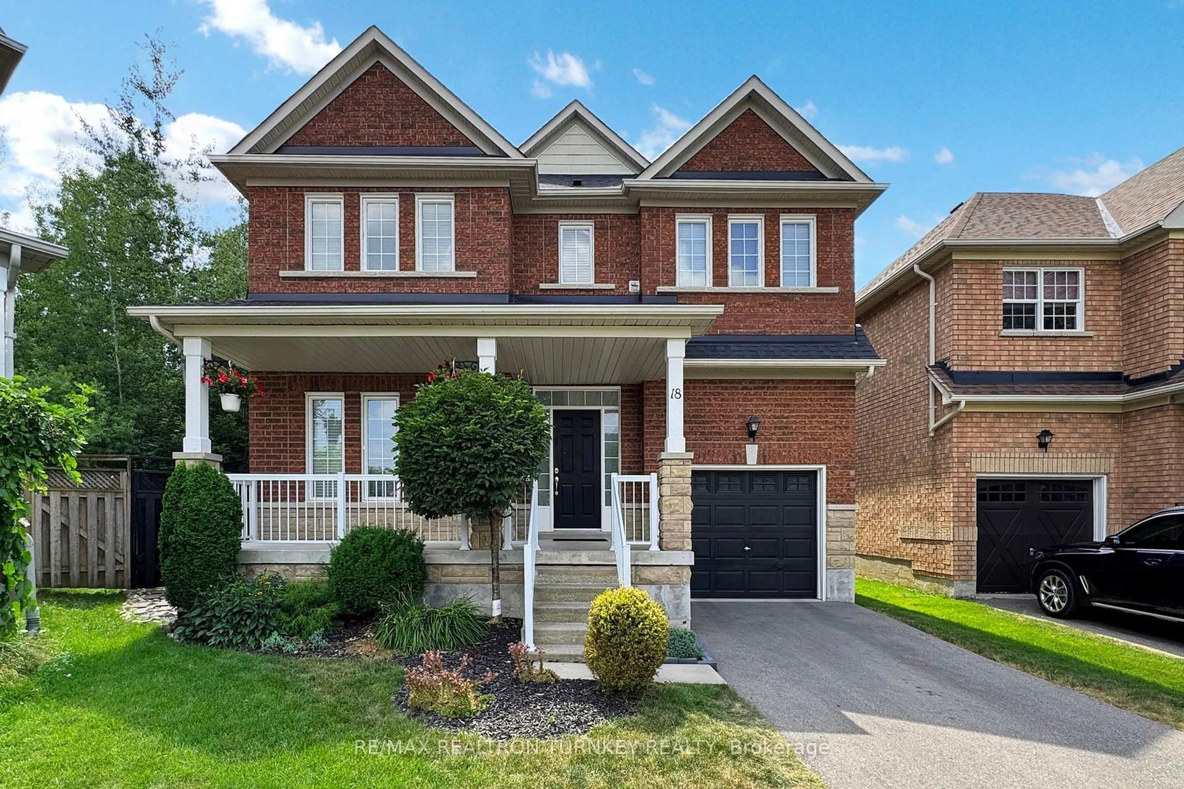 Home with brick exterior material, street for 18 Trish Dr, Richmond Hill Ontario L4E 5C5