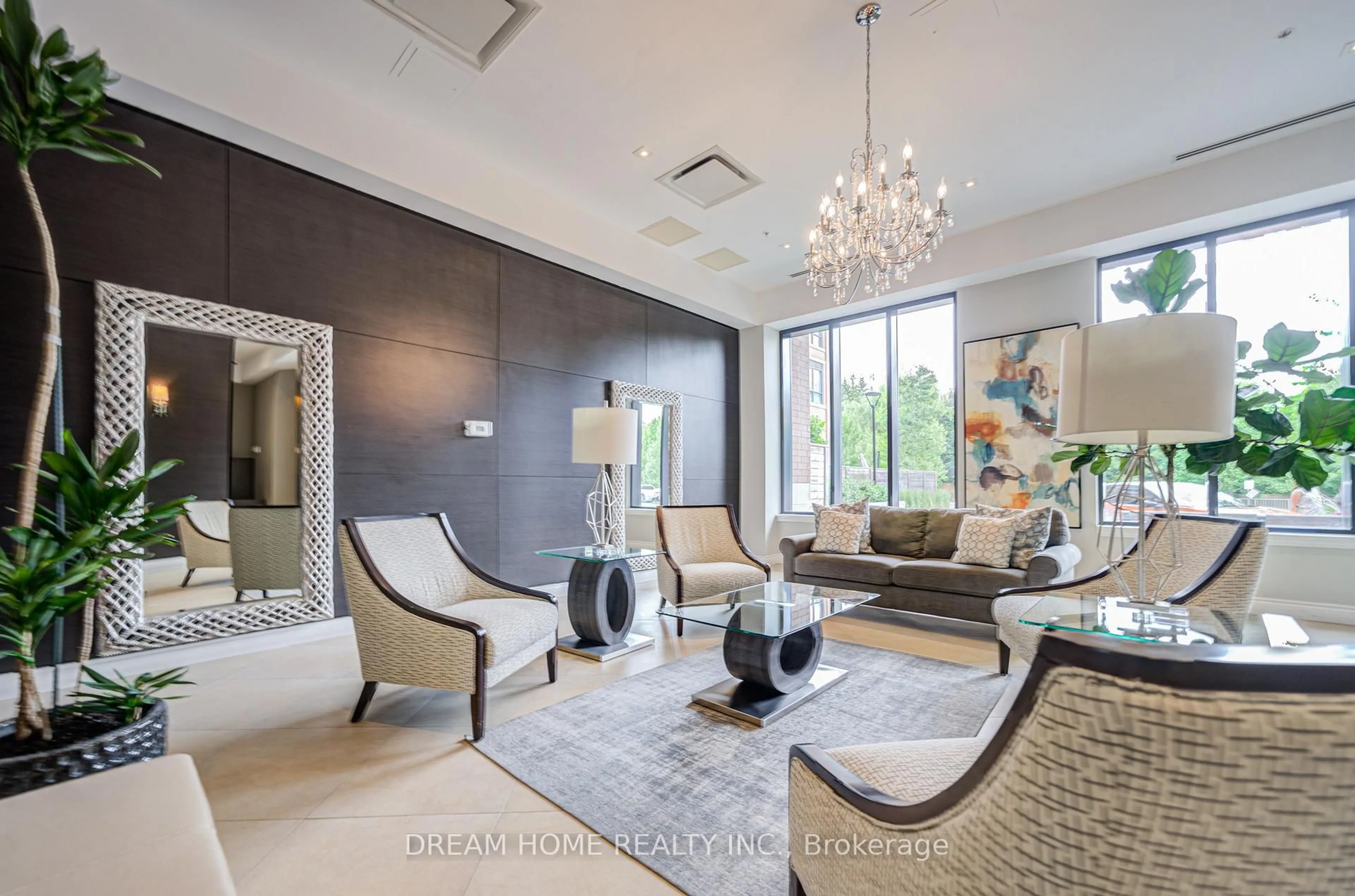 Living room with furniture, unknown for 11611 Yonge St #510, Richmond Hill Ontario L4E 1G2