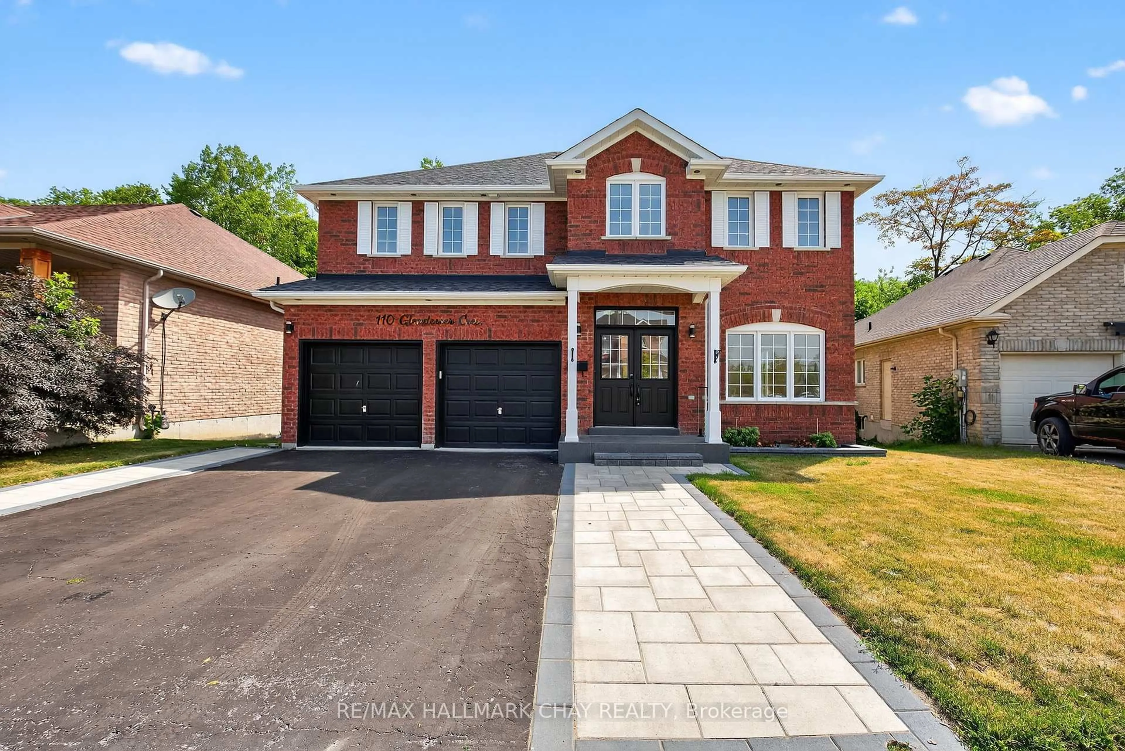 Home with brick exterior material, street for 110 Glendower Cres, Georgina Ontario L4P 0A2