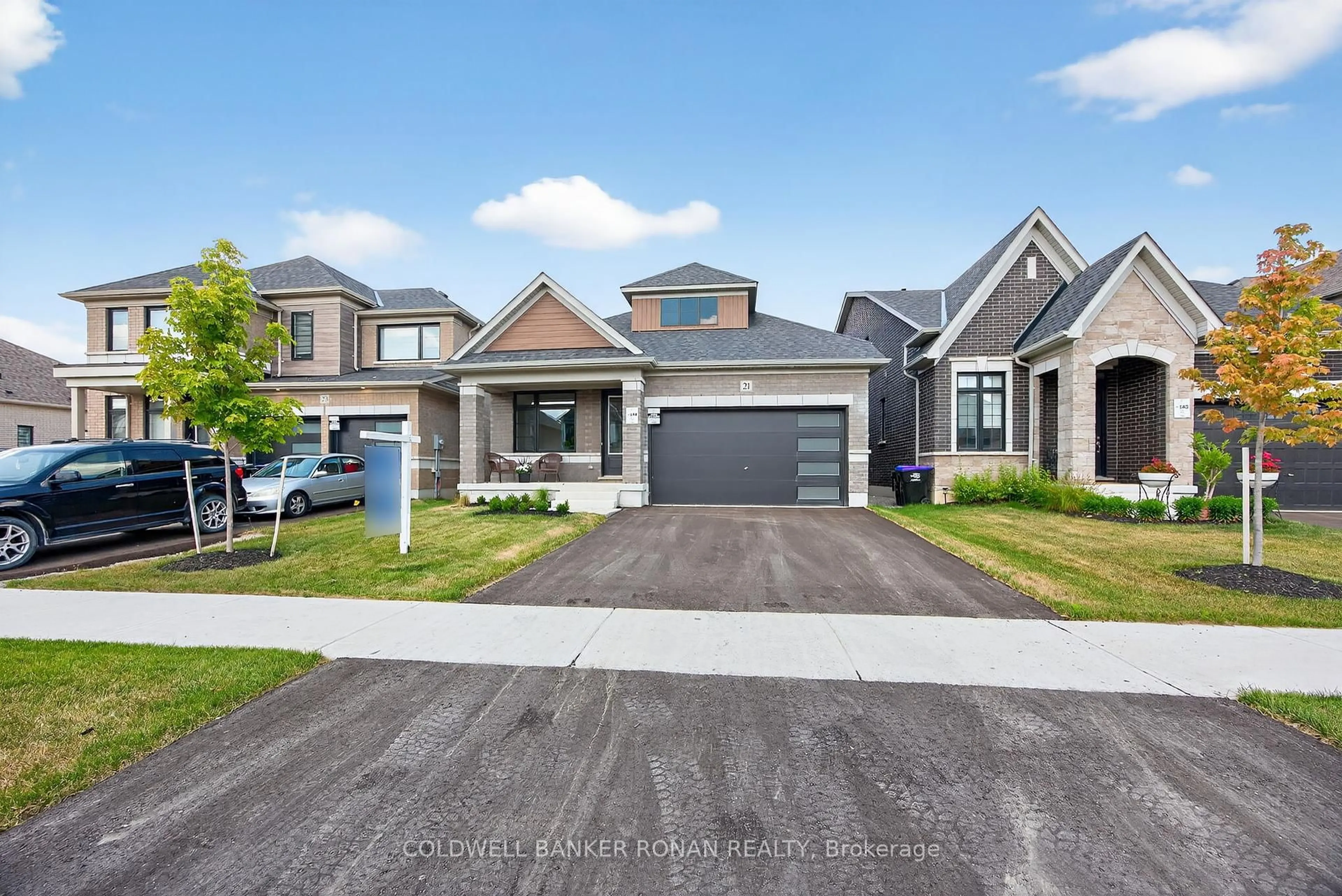 Home with brick exterior material, street for 21 Sparrow Way, Adjala-Tosorontio Ontario L0G 1W0