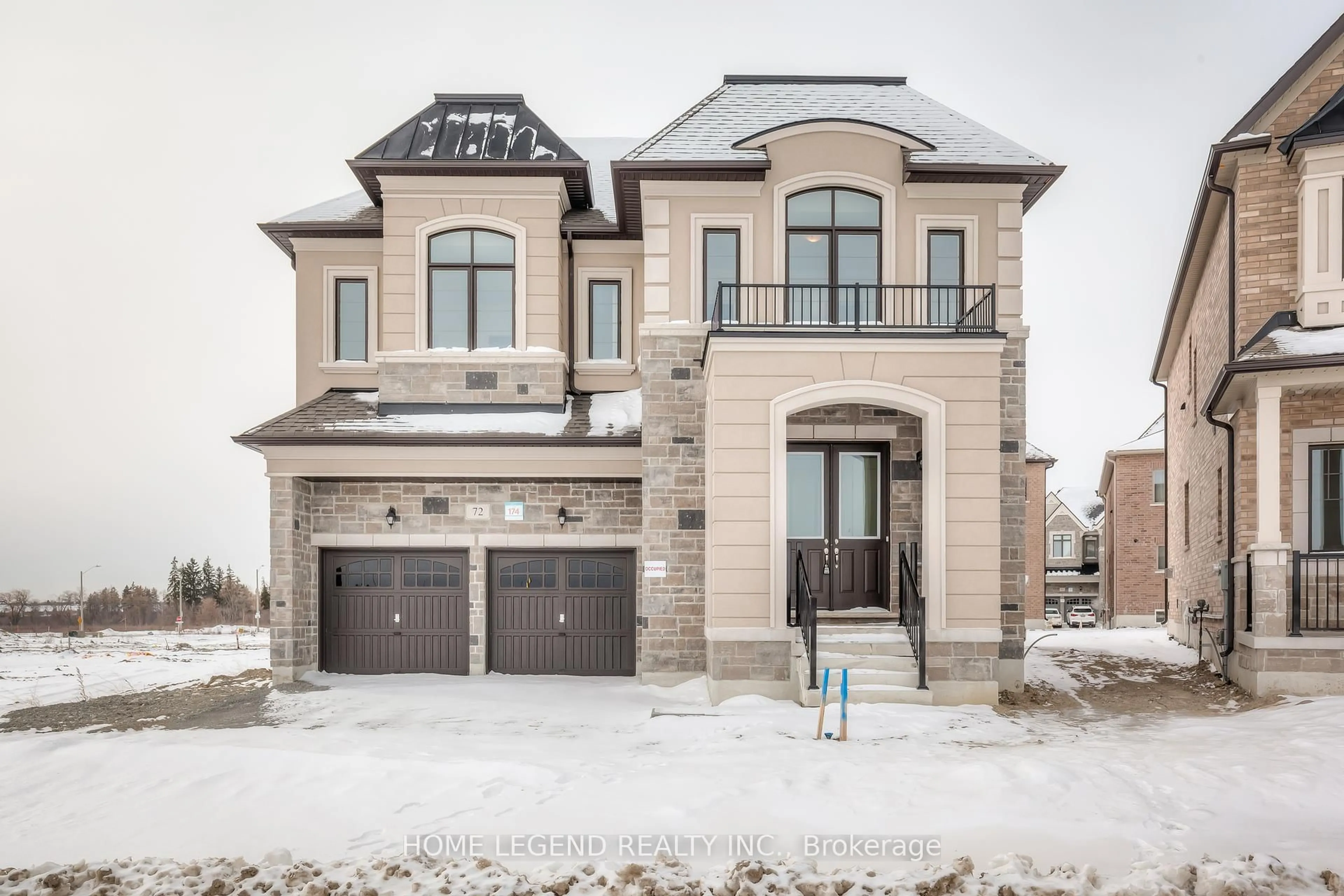 Home with brick exterior material, street for 72 Klinck Dr, Richmond Hill Ontario L4S 0M7
