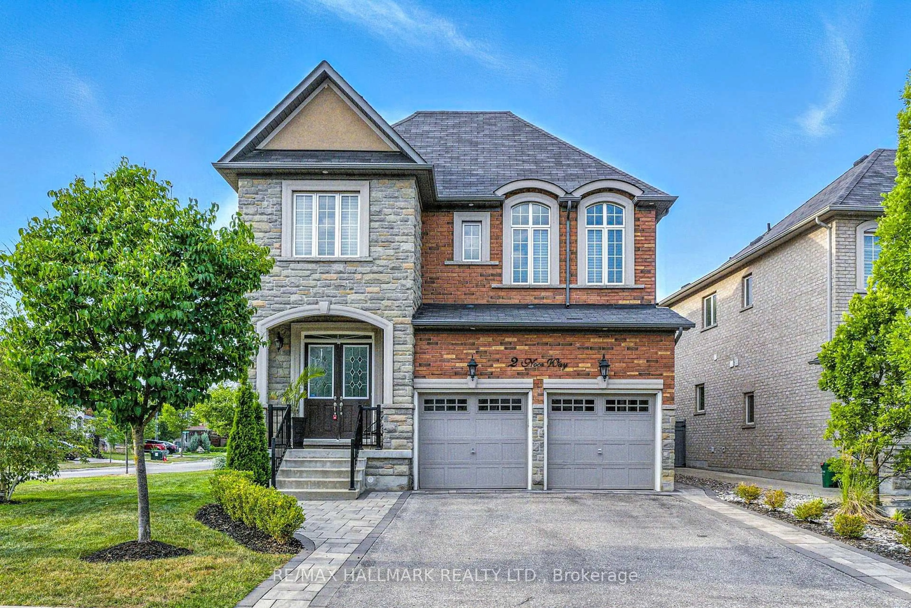 Home with brick exterior material, street for 2 Noce Way, Vaughan Ontario L4H 0X1