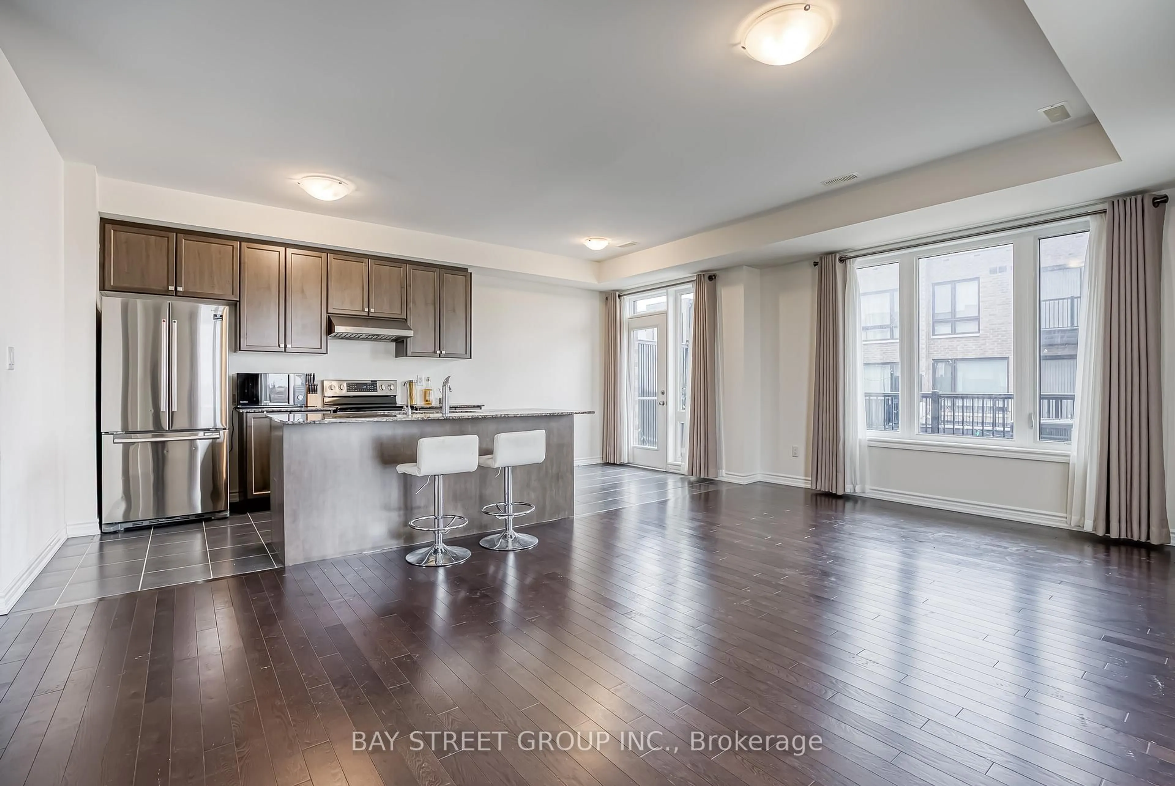 Open concept kitchen, unknown for 1 Breyworth Rd, Markham Ontario L6C 0Z5