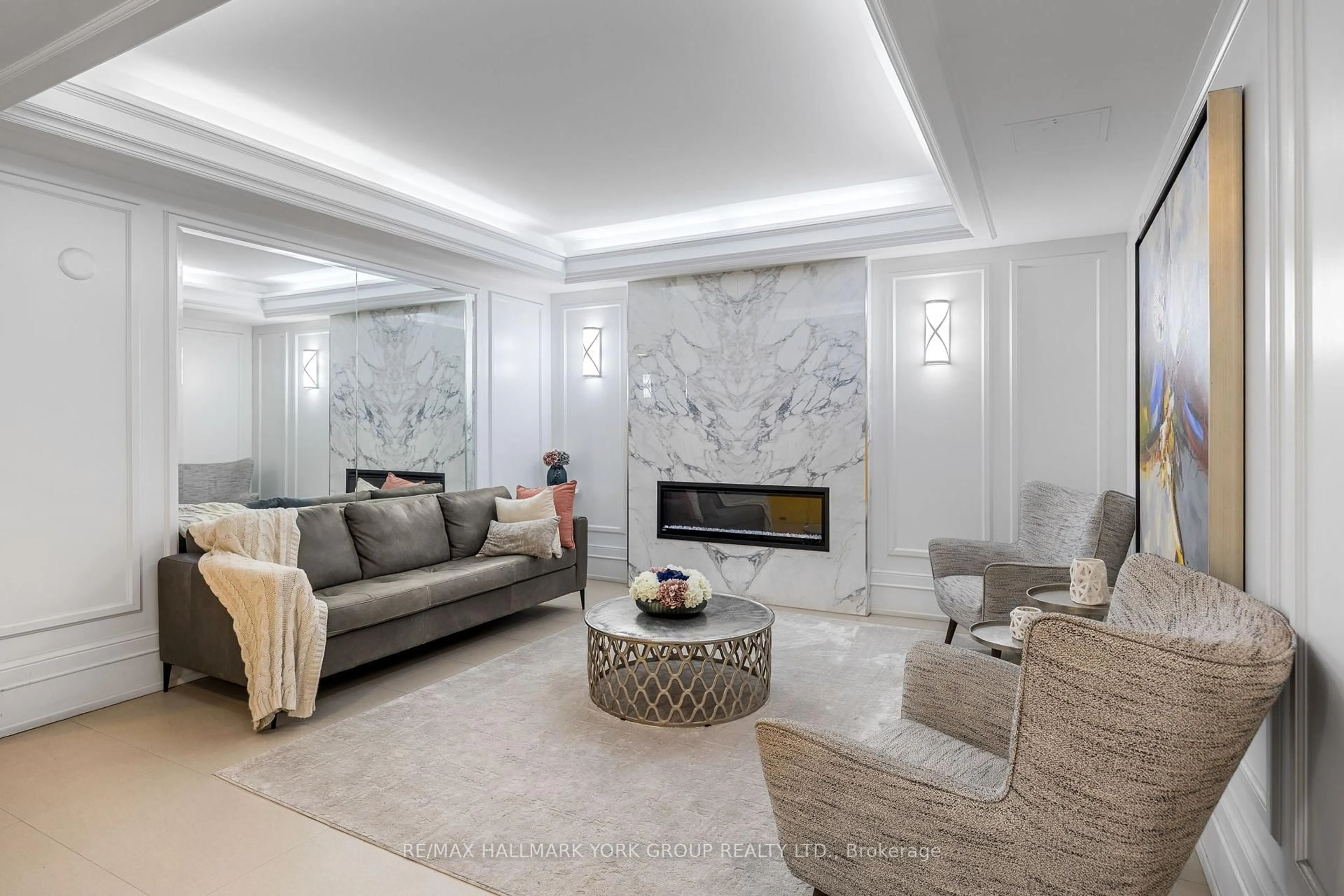 Living room with furniture, unknown for 309 Major Mackenzie Dr #301, Richmond Hill Ontario L4C 9V5