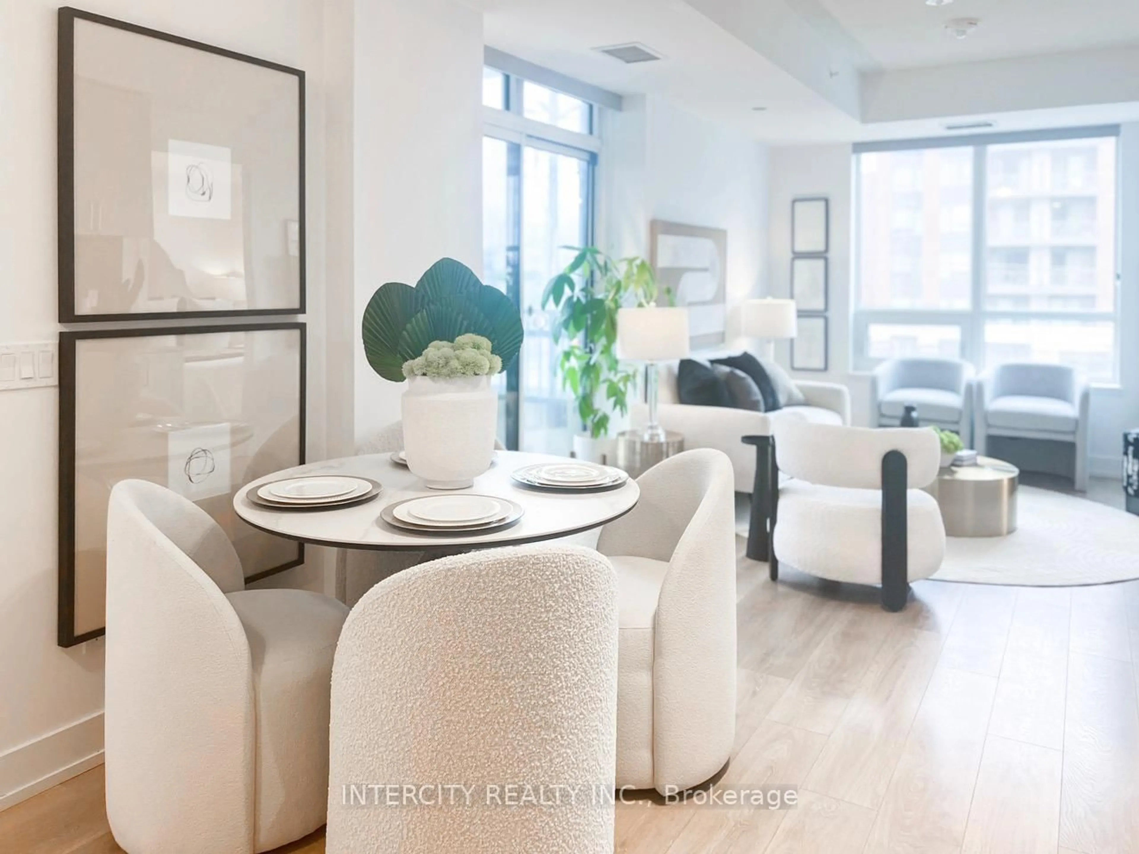 Living room with furniture, unknown for 278 Buchanan Dr #321E, Markham Ontario L3R 6J1
