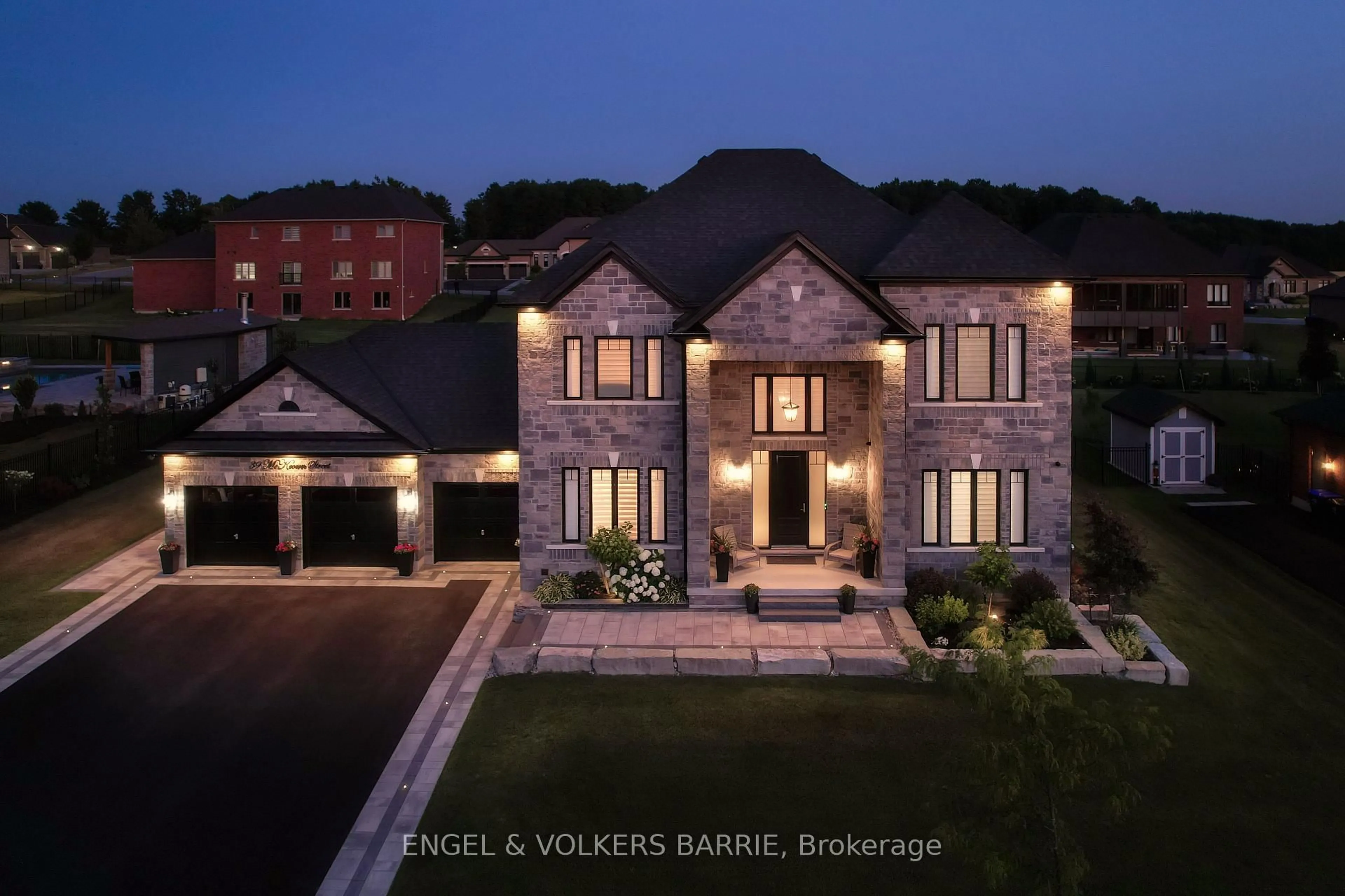 Home with brick exterior material, unknown for 39 Mckeown St, Essa Ontario L0L 2N0
