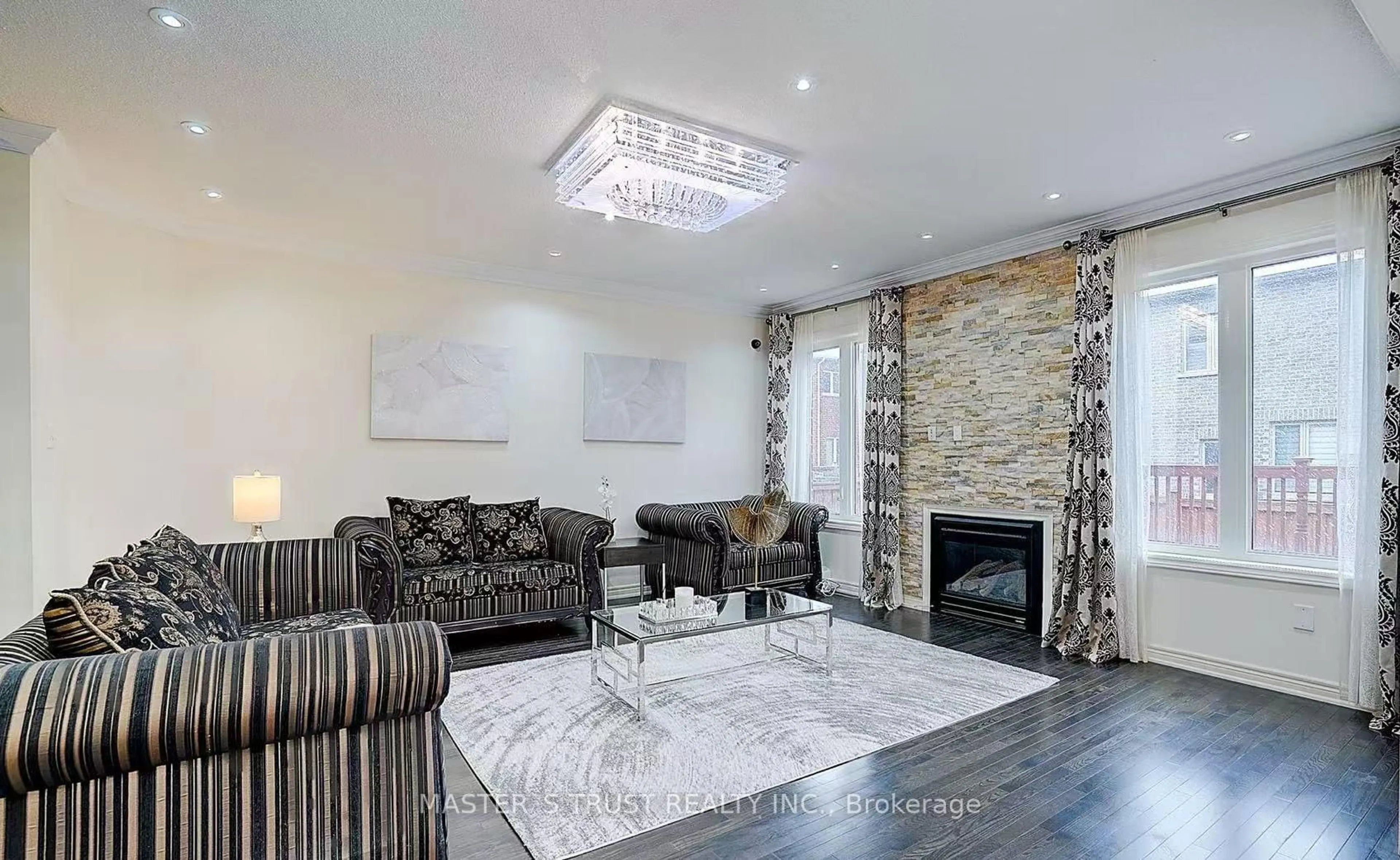 Living room with furniture, unknown for 99 Henry Bauer Ave, Markham Ontario L6C 0S3