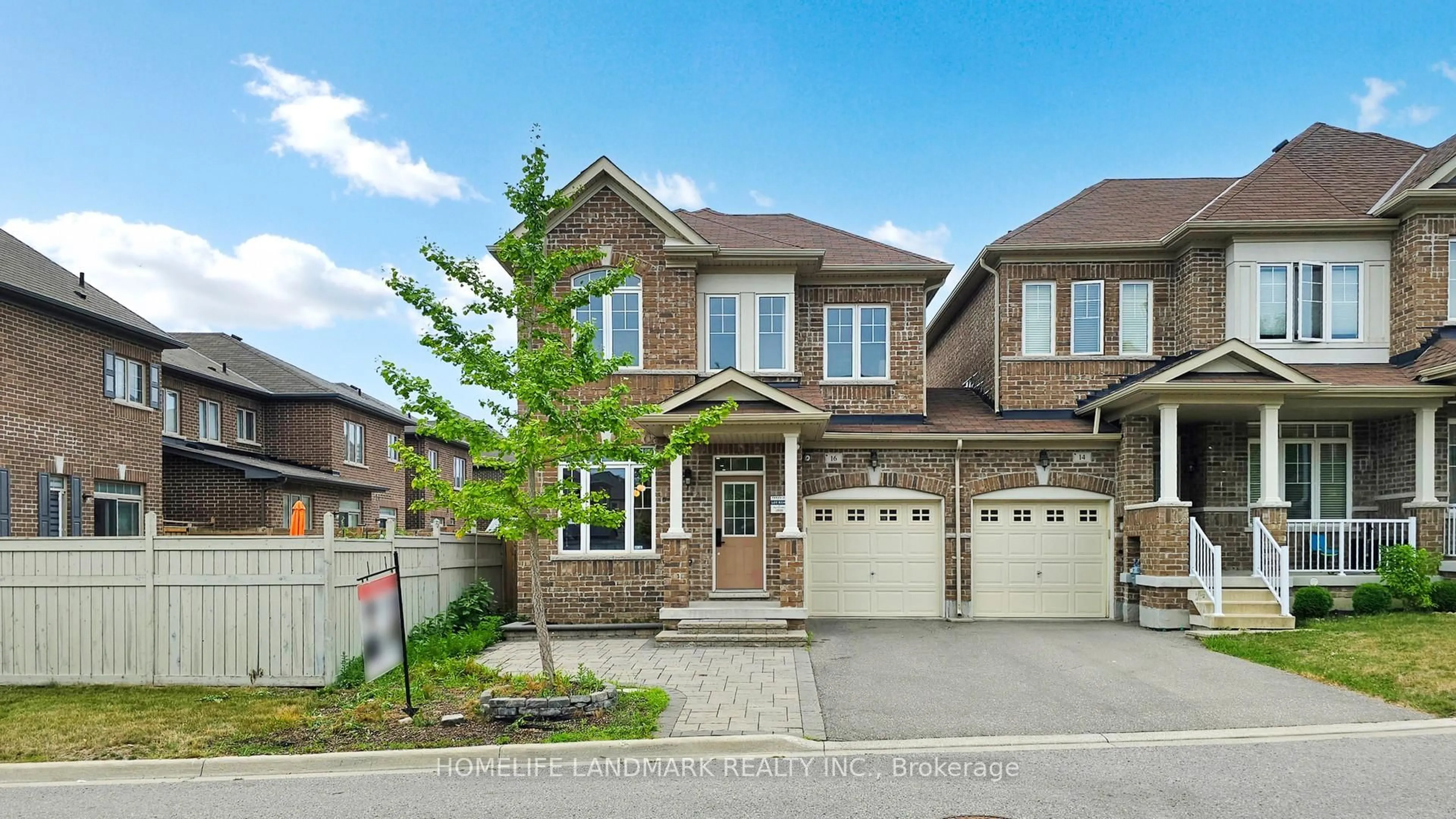 Home with brick exterior material, street for 16 Percy Stover Dr, Markham Ontario L6C 0V9
