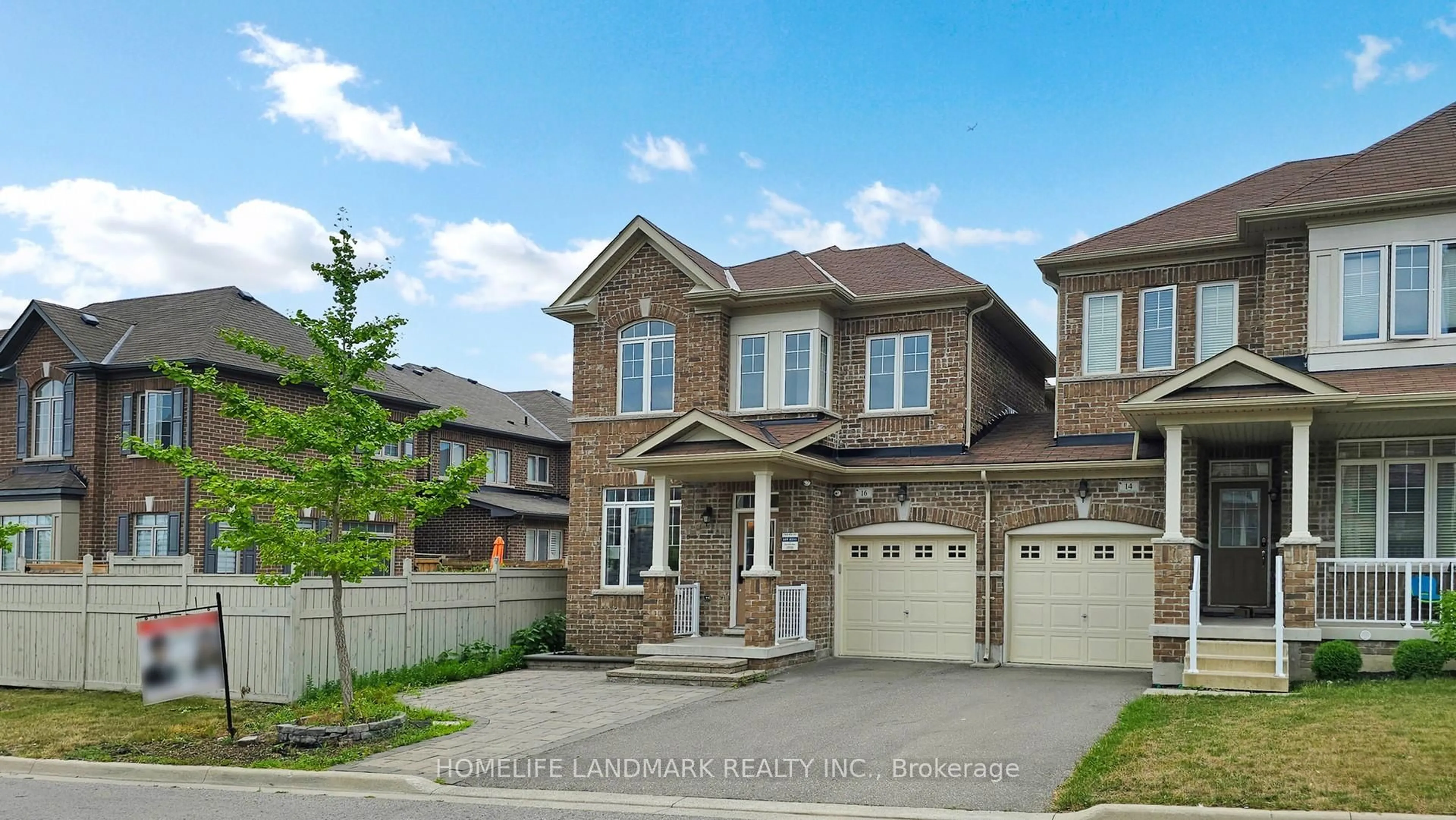 Home with brick exterior material, street for 16 Percy Stover Dr, Markham Ontario L6C 0V9