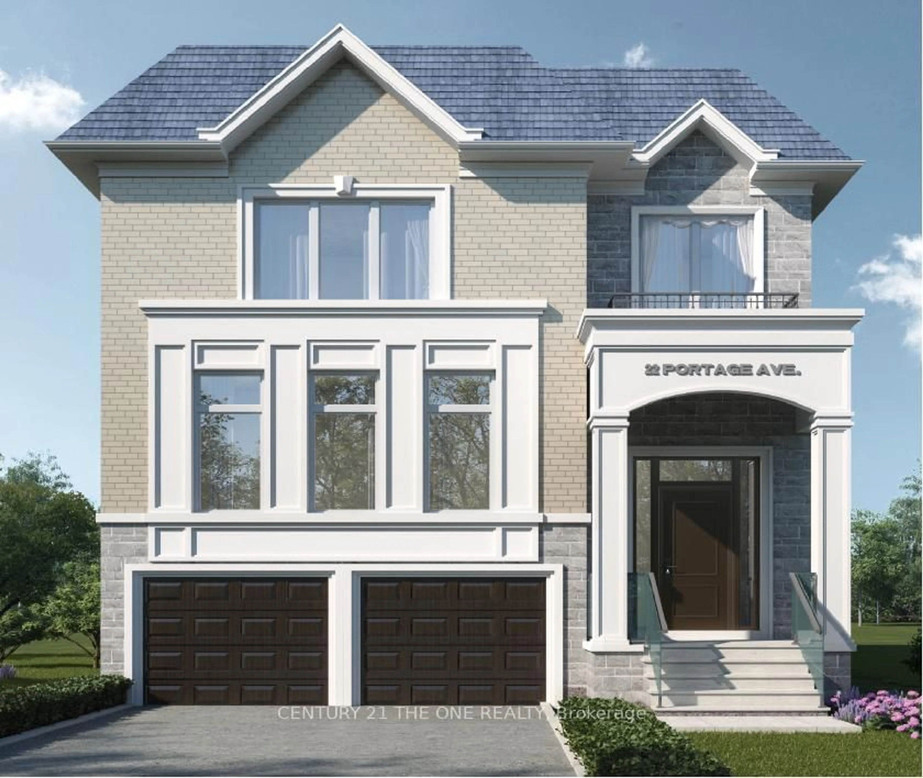 Home with brick exterior material, street for 22 Portage Ave, Richmond Hill Ontario L4E 2Z5