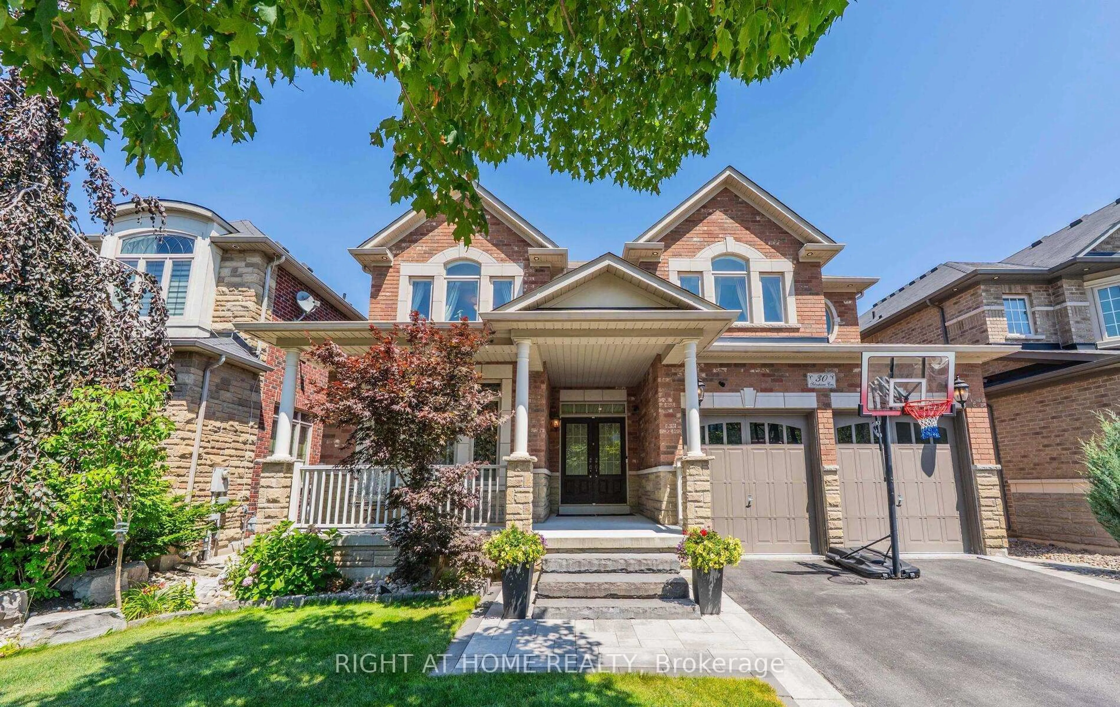 Home with brick exterior material, street for 30 Selvapiano Cres Cres, Vaughan Ontario L4H 0X2