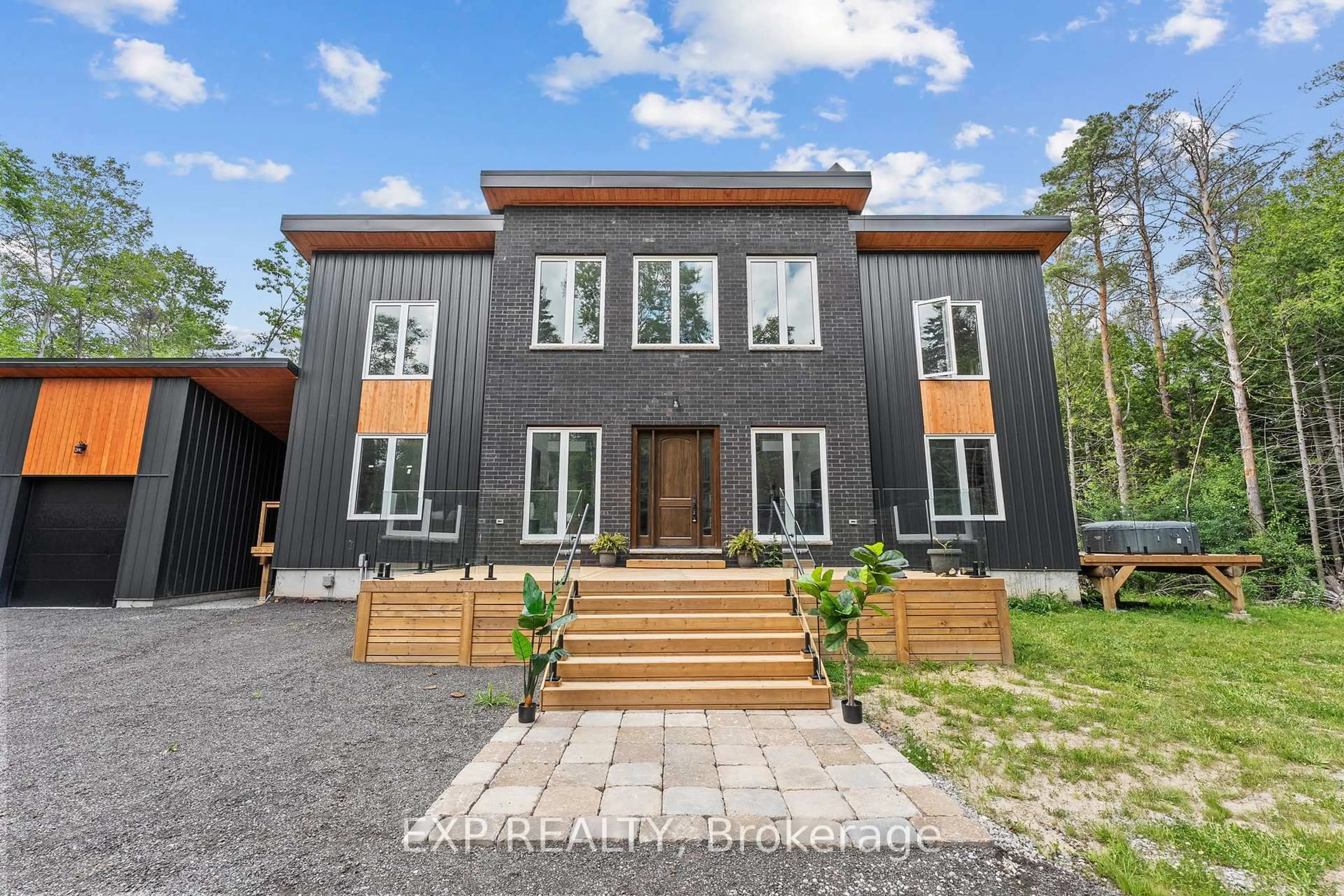 Home with brick exterior material, building for 389 Concession 2 Rd, Brock Ontario L0C 1H0
