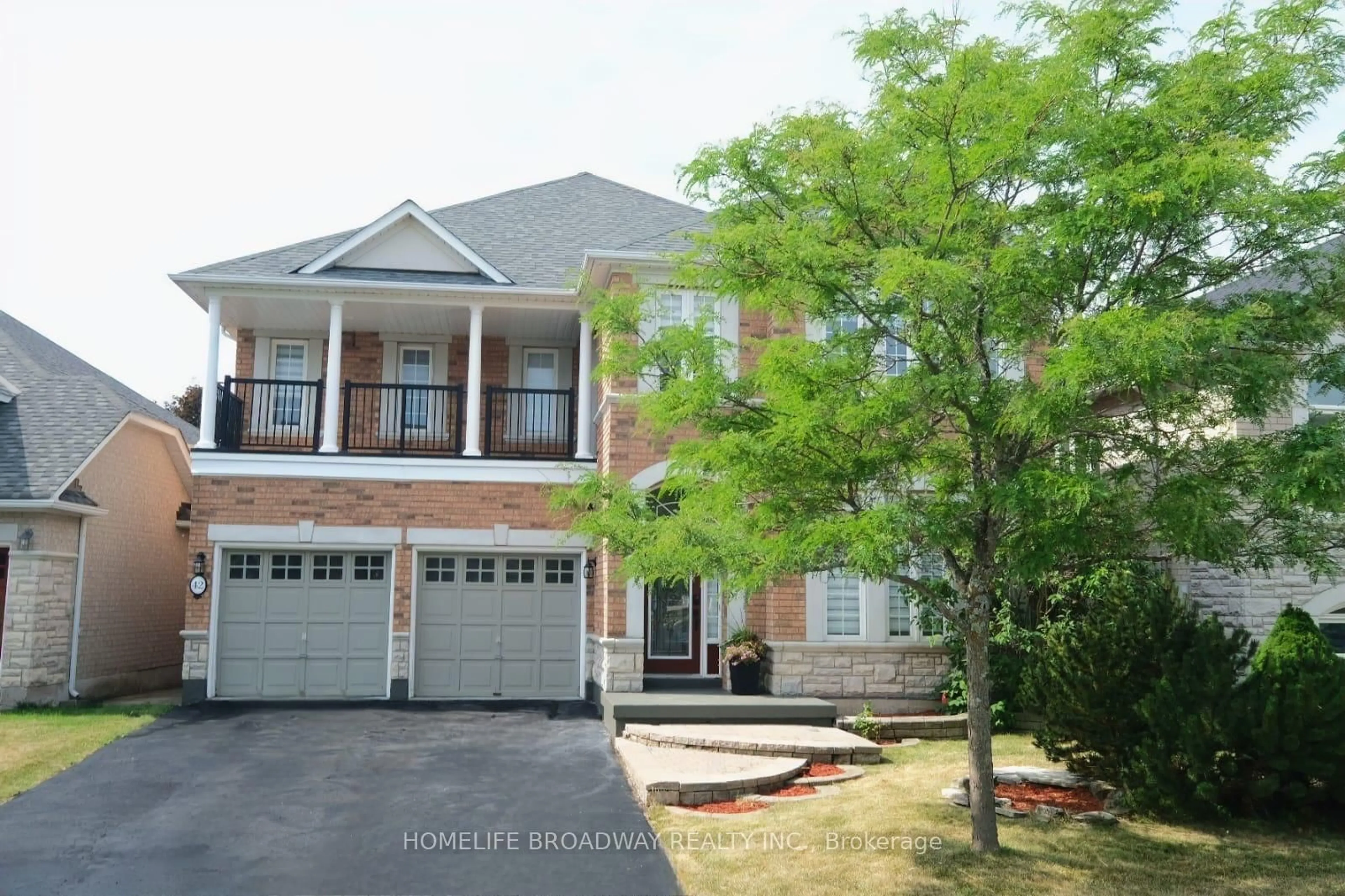 Home with brick exterior material, street for 42 Brass Dr, Richmond Hill Ontario L4E 4T3