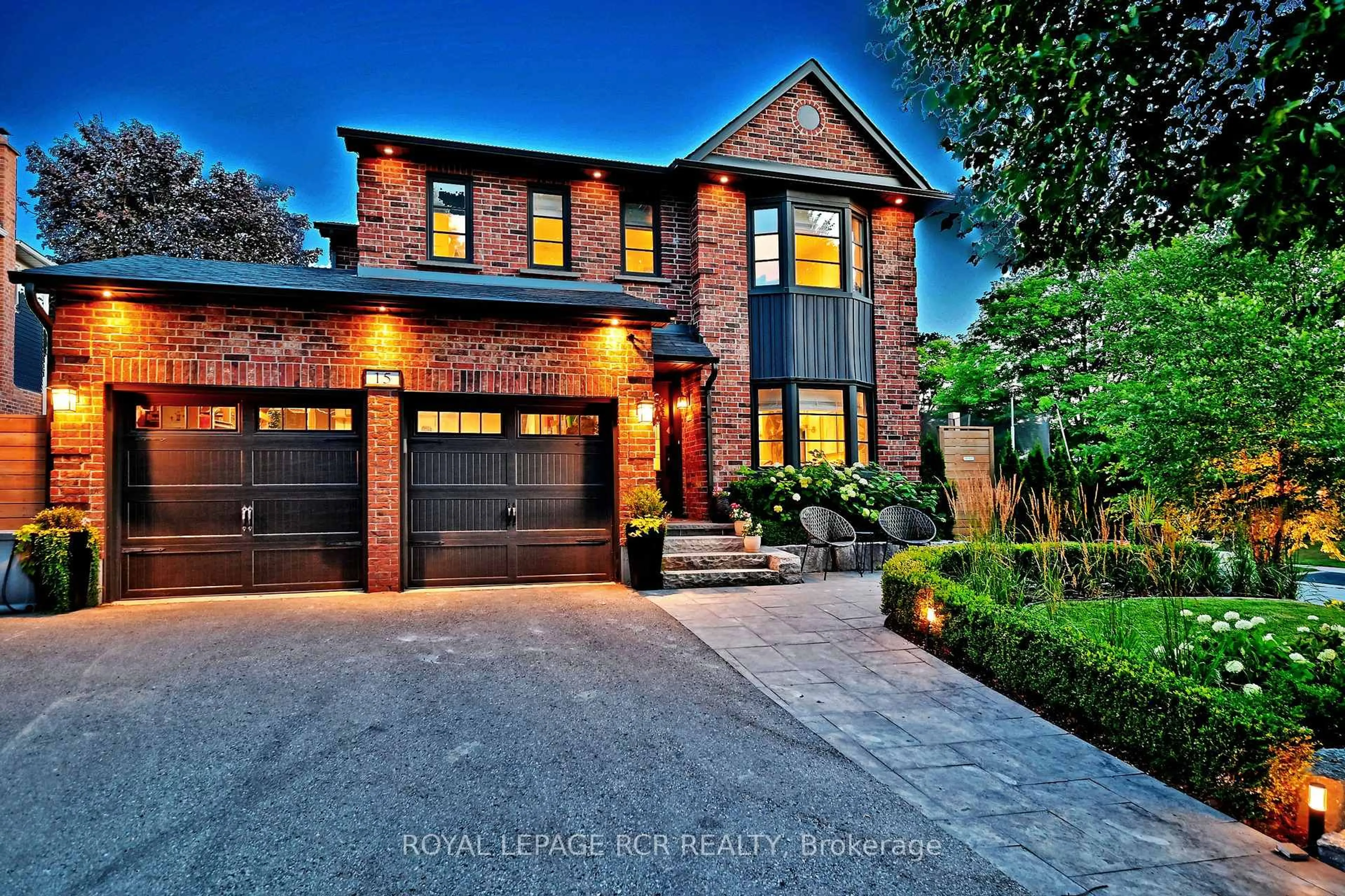 Home with brick exterior material, street for 15 Hollingshead Dr, Aurora Ontario L4G 5J9