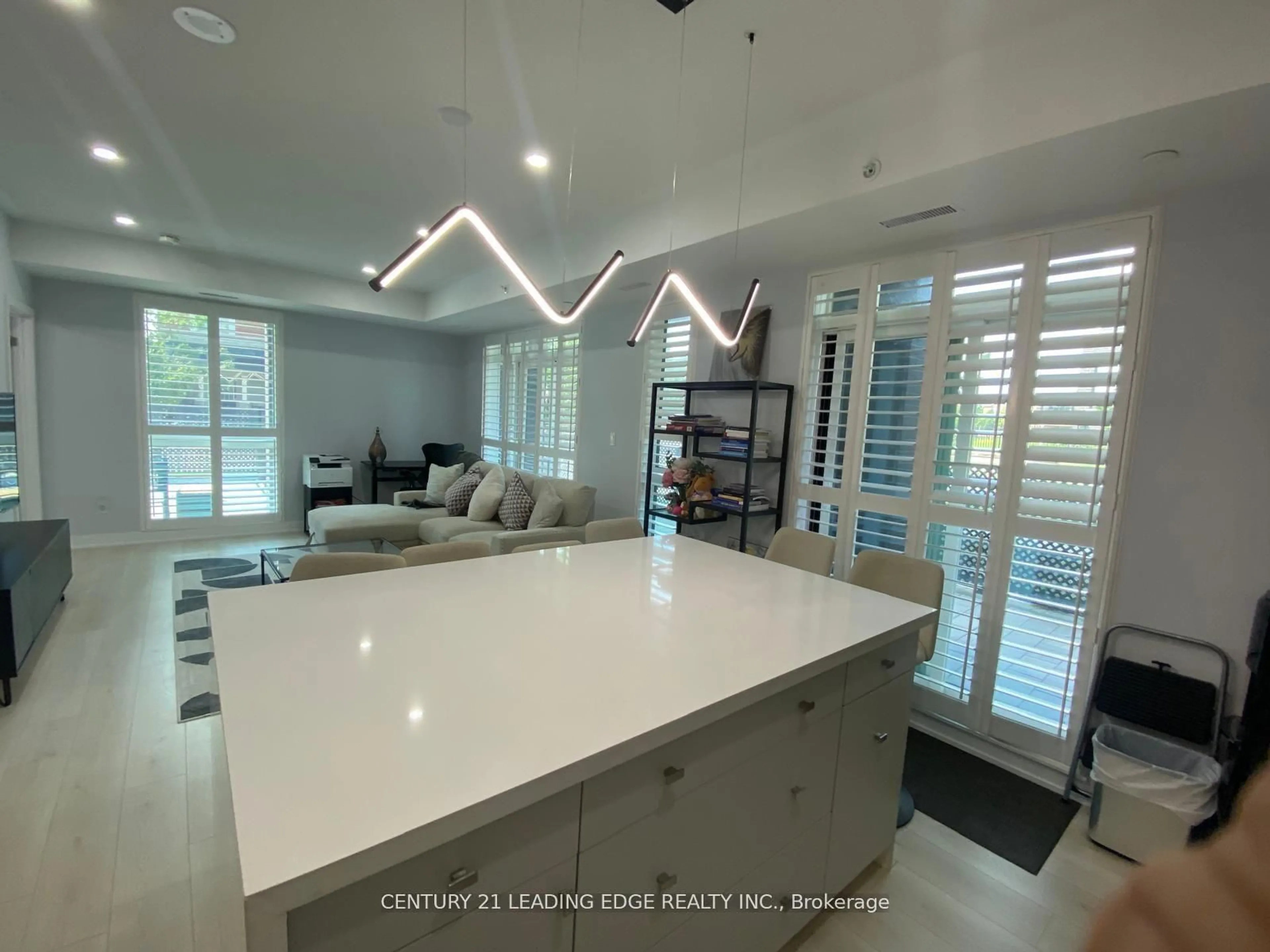 Open concept kitchen, unknown for 1 Climo Lane #G09, Markham Ontario L6E 0L1