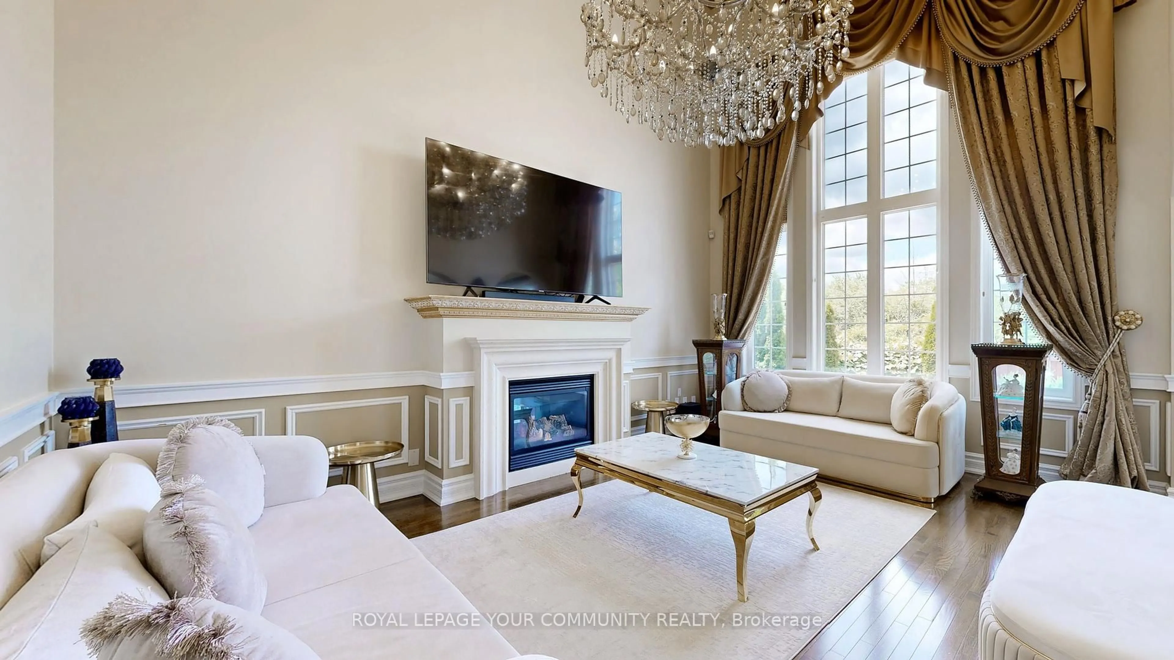 Living room with furniture, unknown for 48 Lady Angela Lane, Vaughan Ontario L6A 4S7
