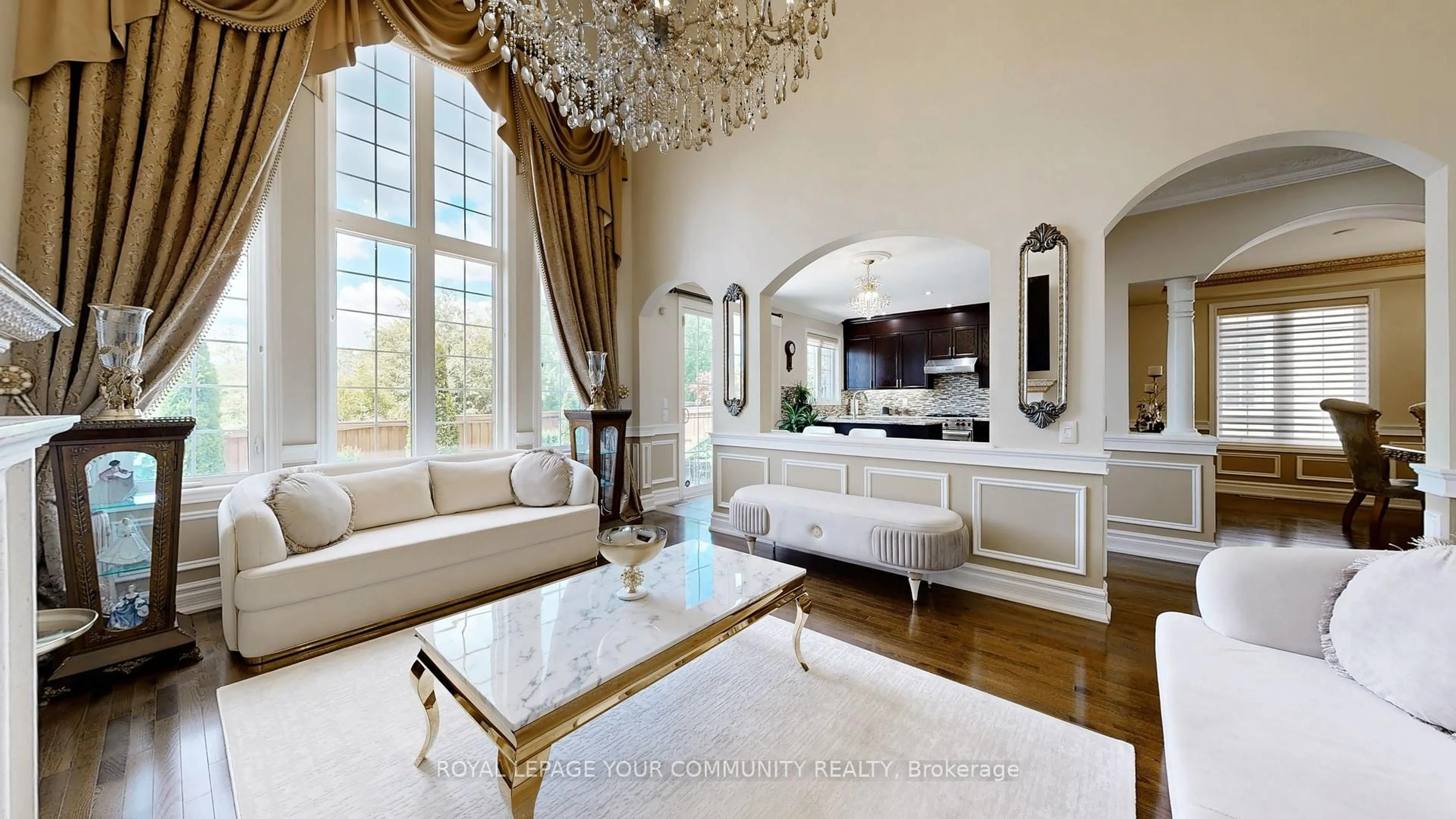 Living room with furniture, unknown for 48 Lady Angela Lane, Vaughan Ontario L6A 4S7