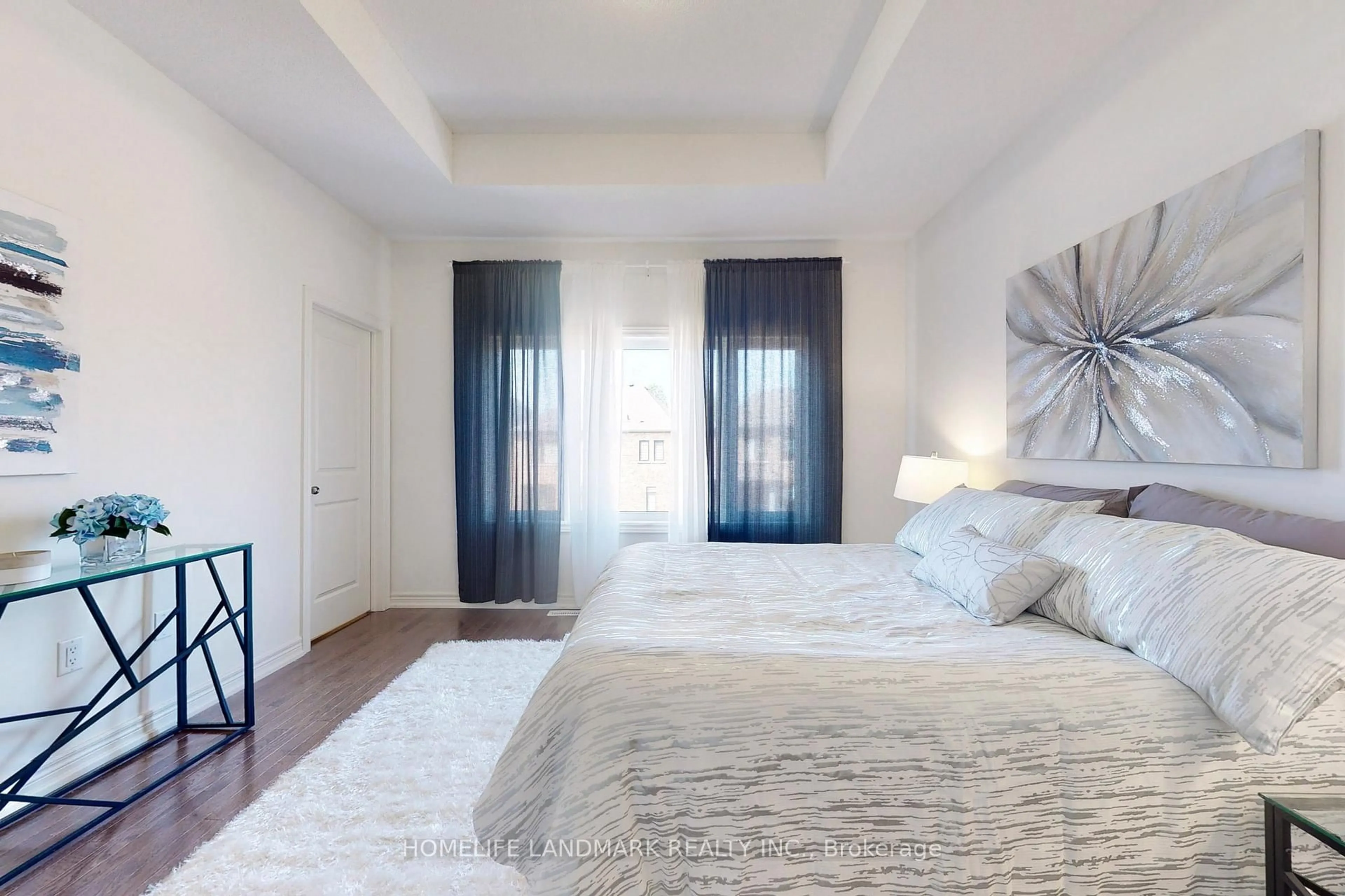 Bedroom with bed, unknown for 47 Canard Dr, Vaughan Ontario L4H 5C4