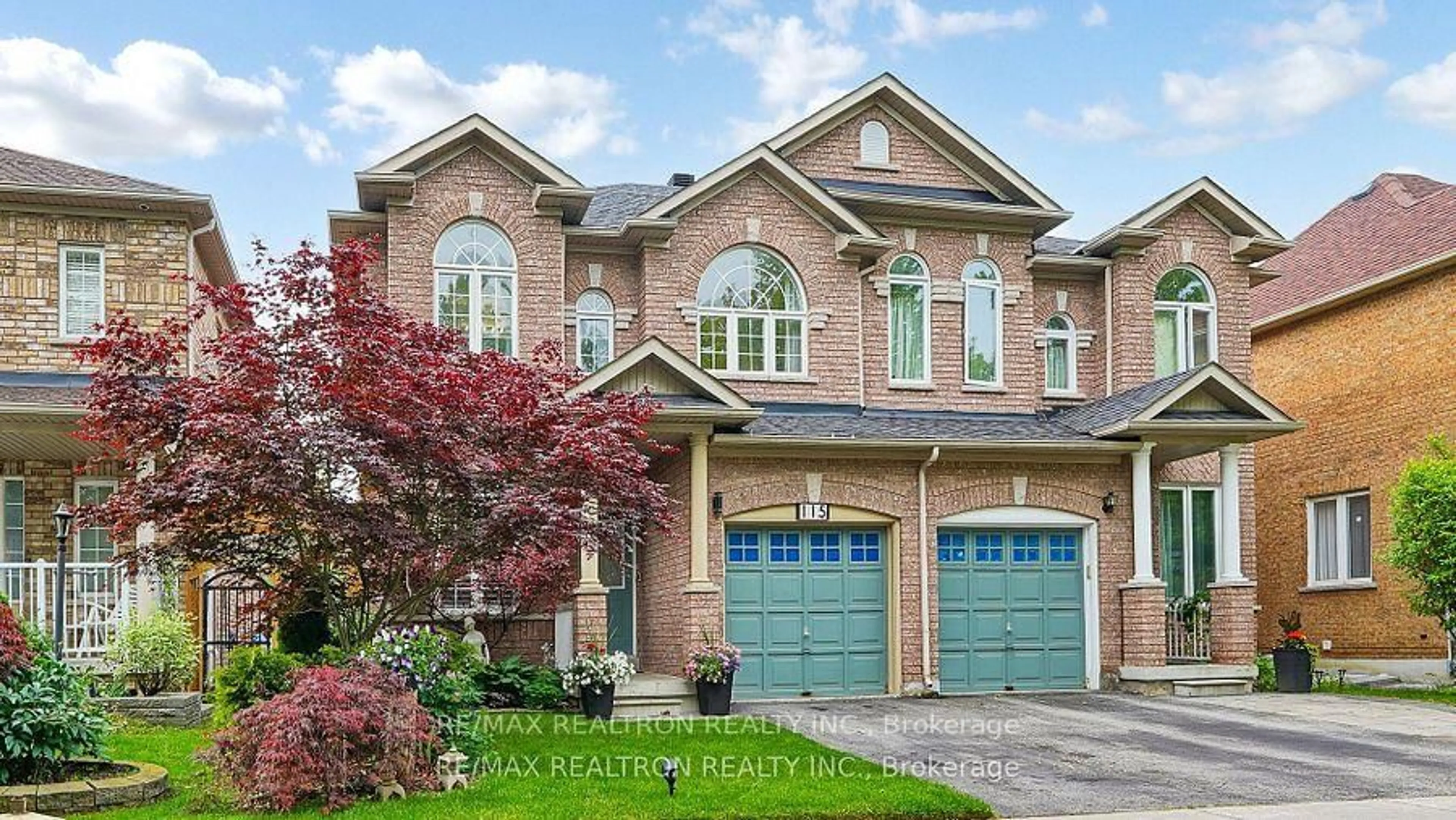 Home with brick exterior material, street for 115 Park Place Dr, Markham Ontario L6E 1Z5