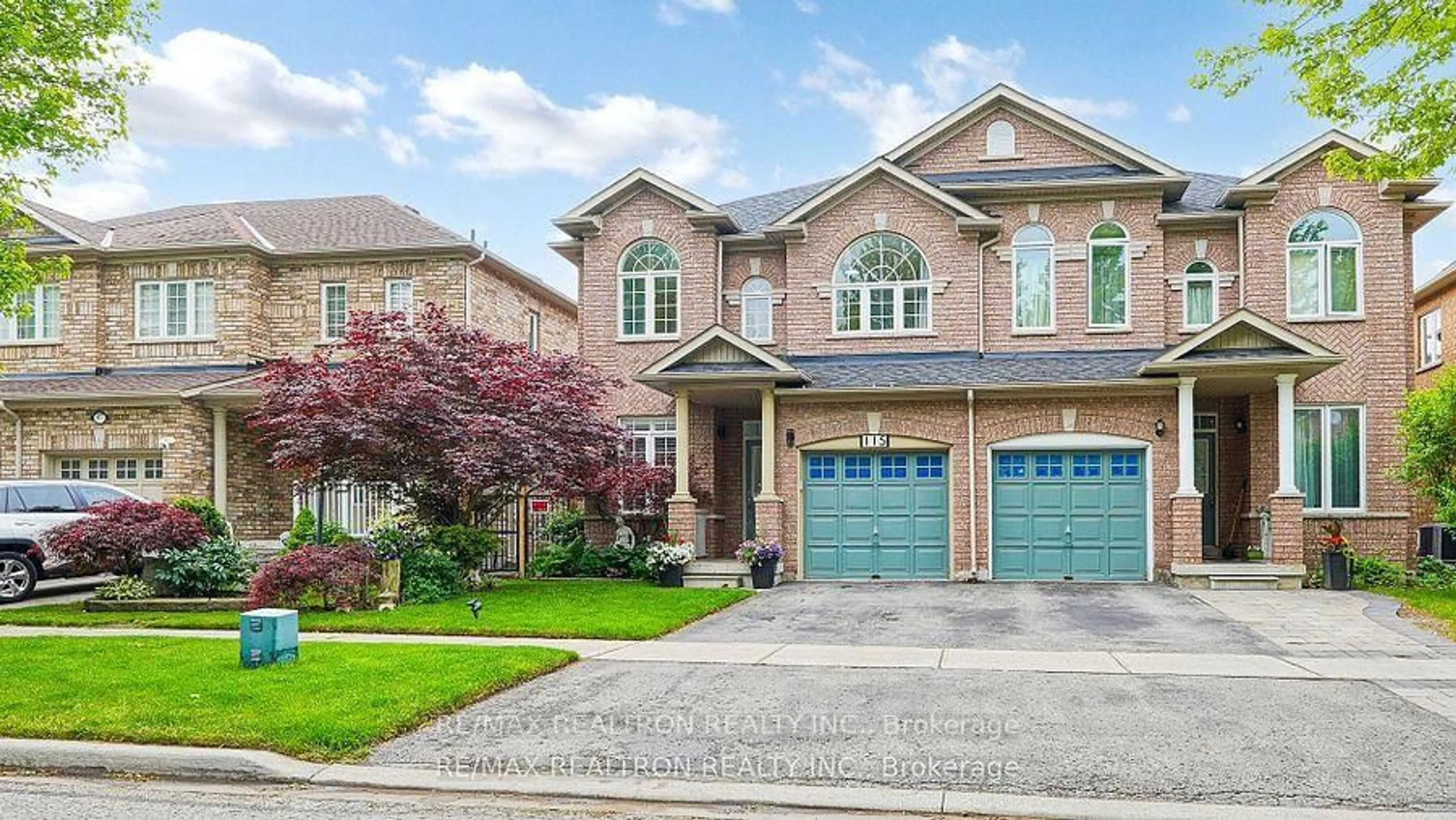 Home with brick exterior material, street for 115 Park Place Dr, Markham Ontario L6E 1Z5